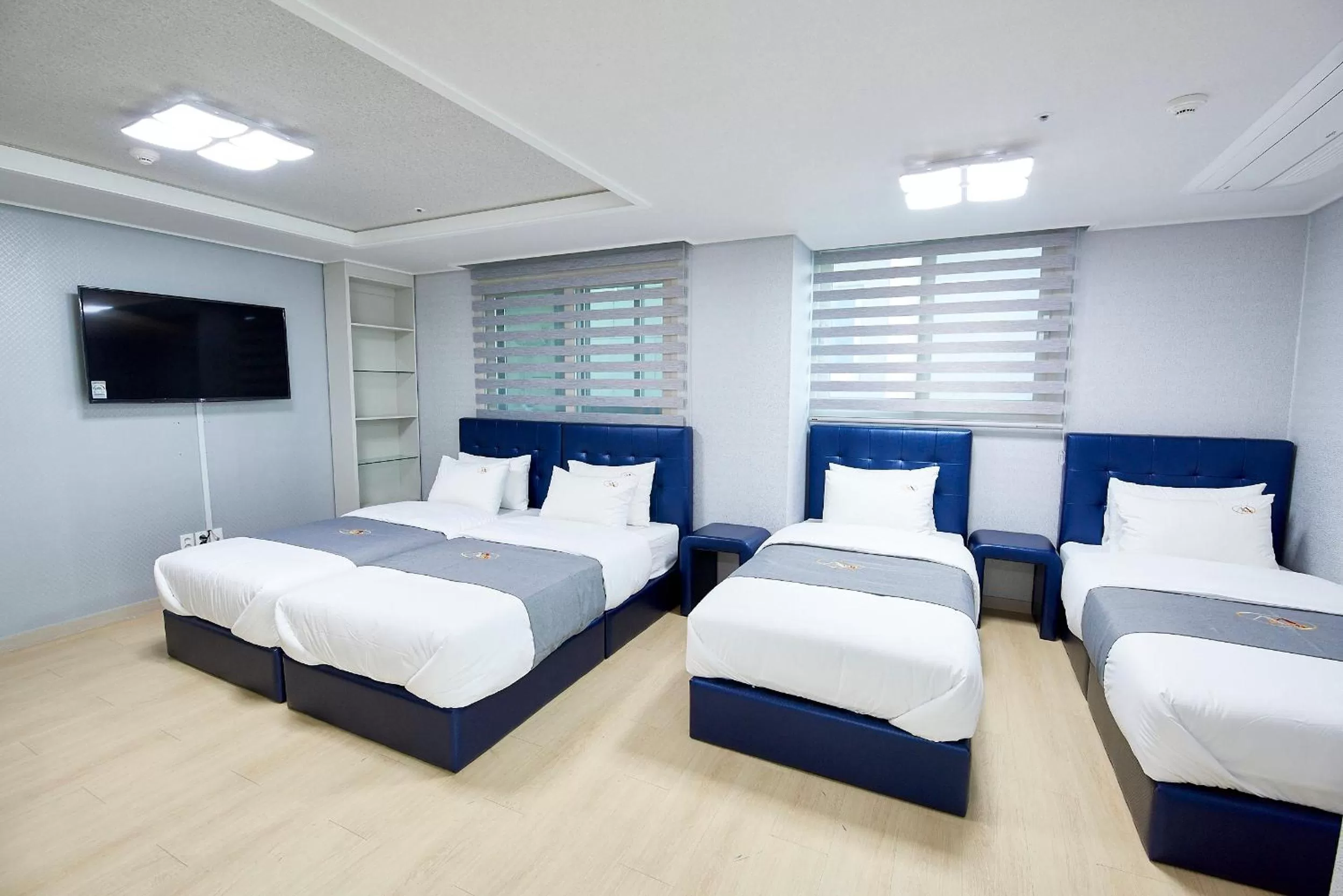 Bed in The Port Hotel Busan