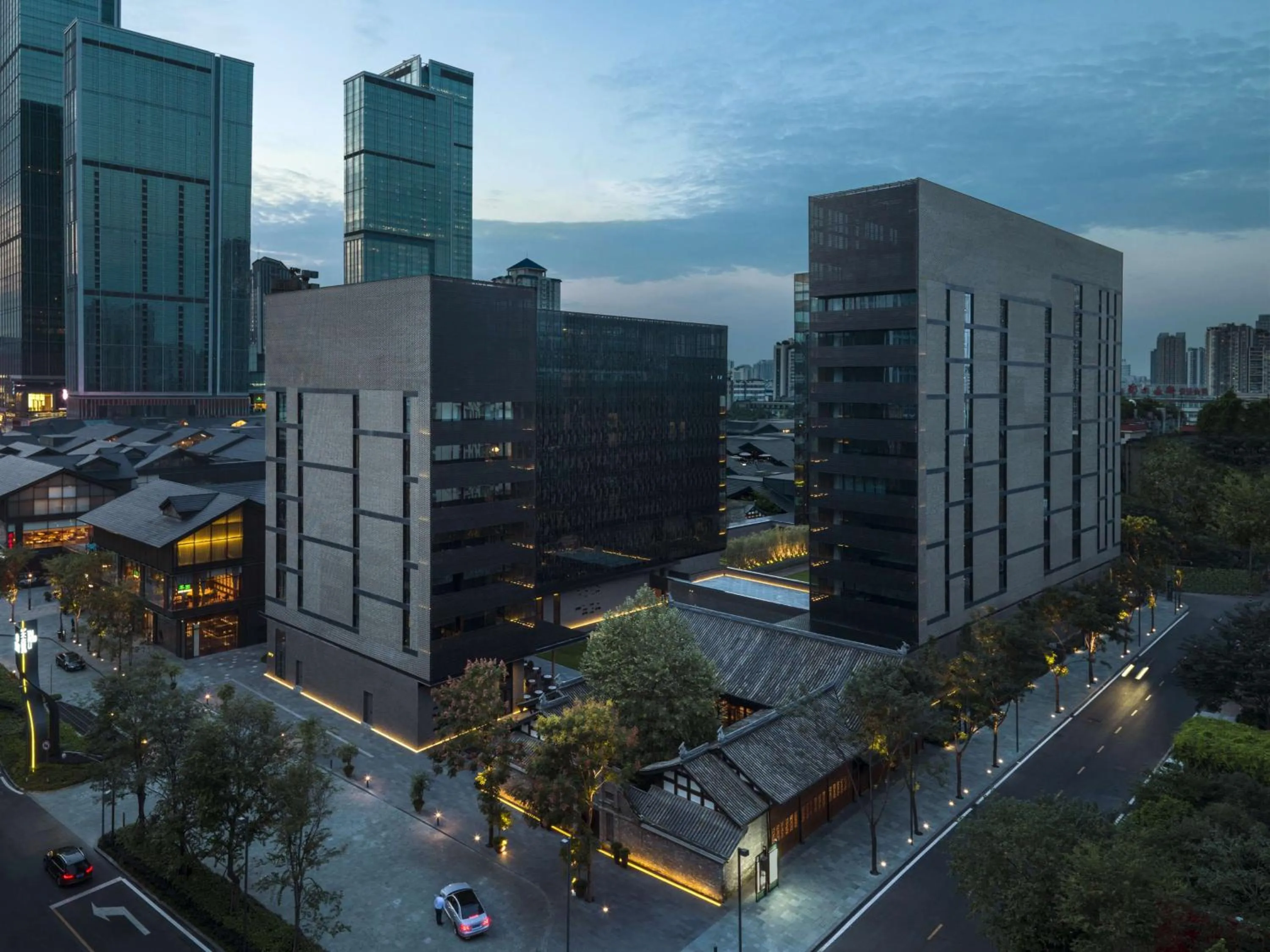 Property building in Upper House Chengdu