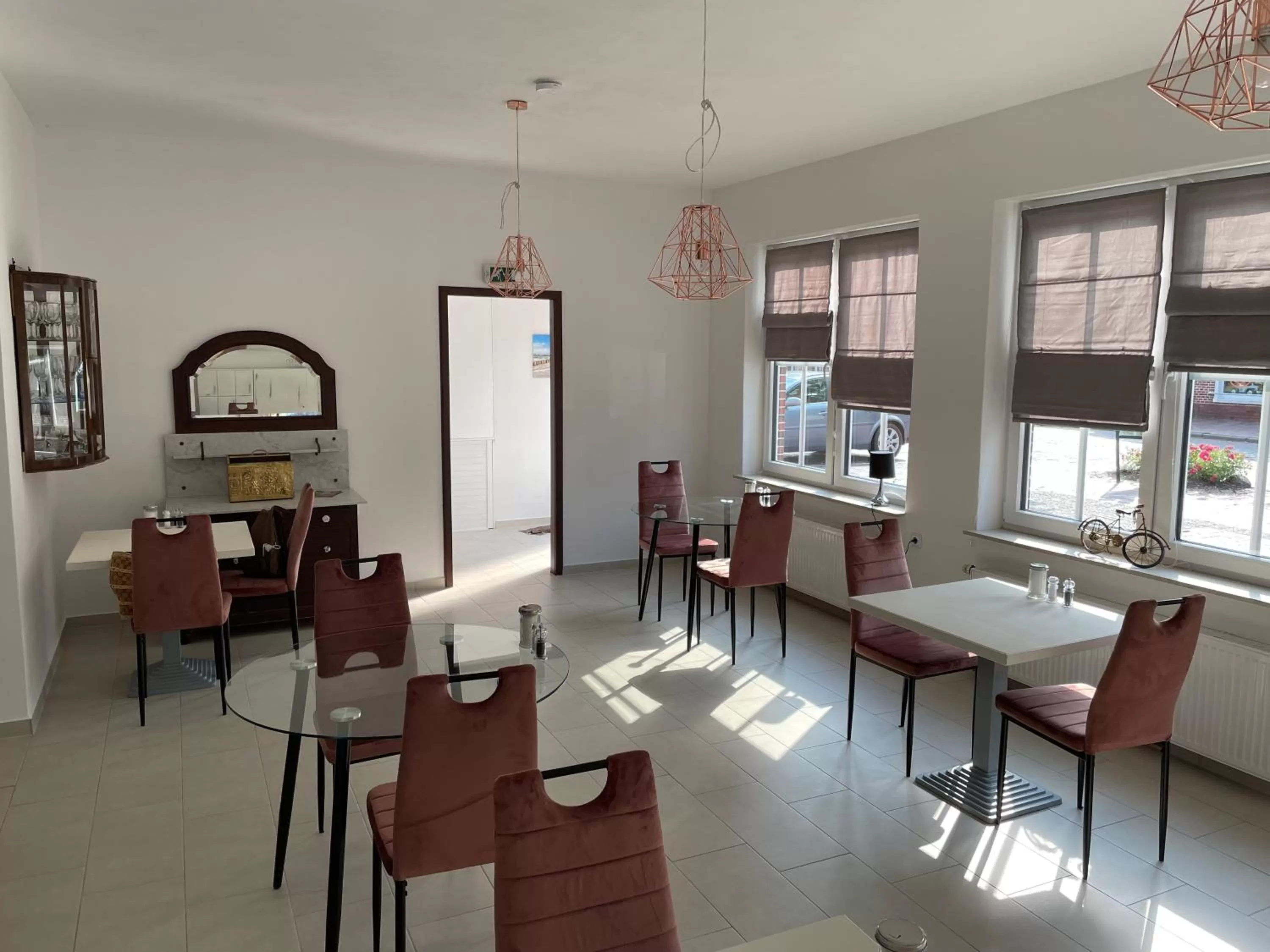 Dining area in Pension Deichgraf