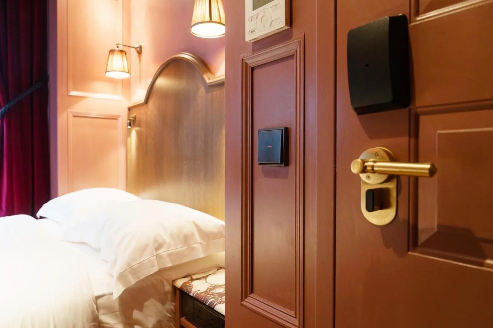 Bed in Mimi's Hotel Soho