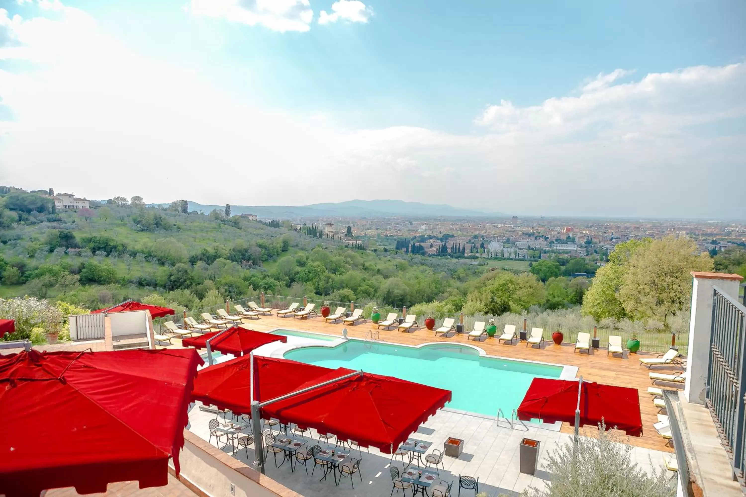 City view in Villa Tolomei Hotel & Resort