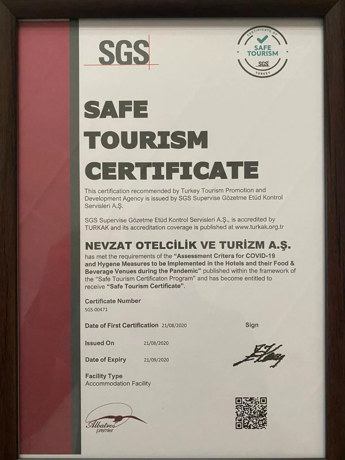 Property building in Albatros Premier Hotel