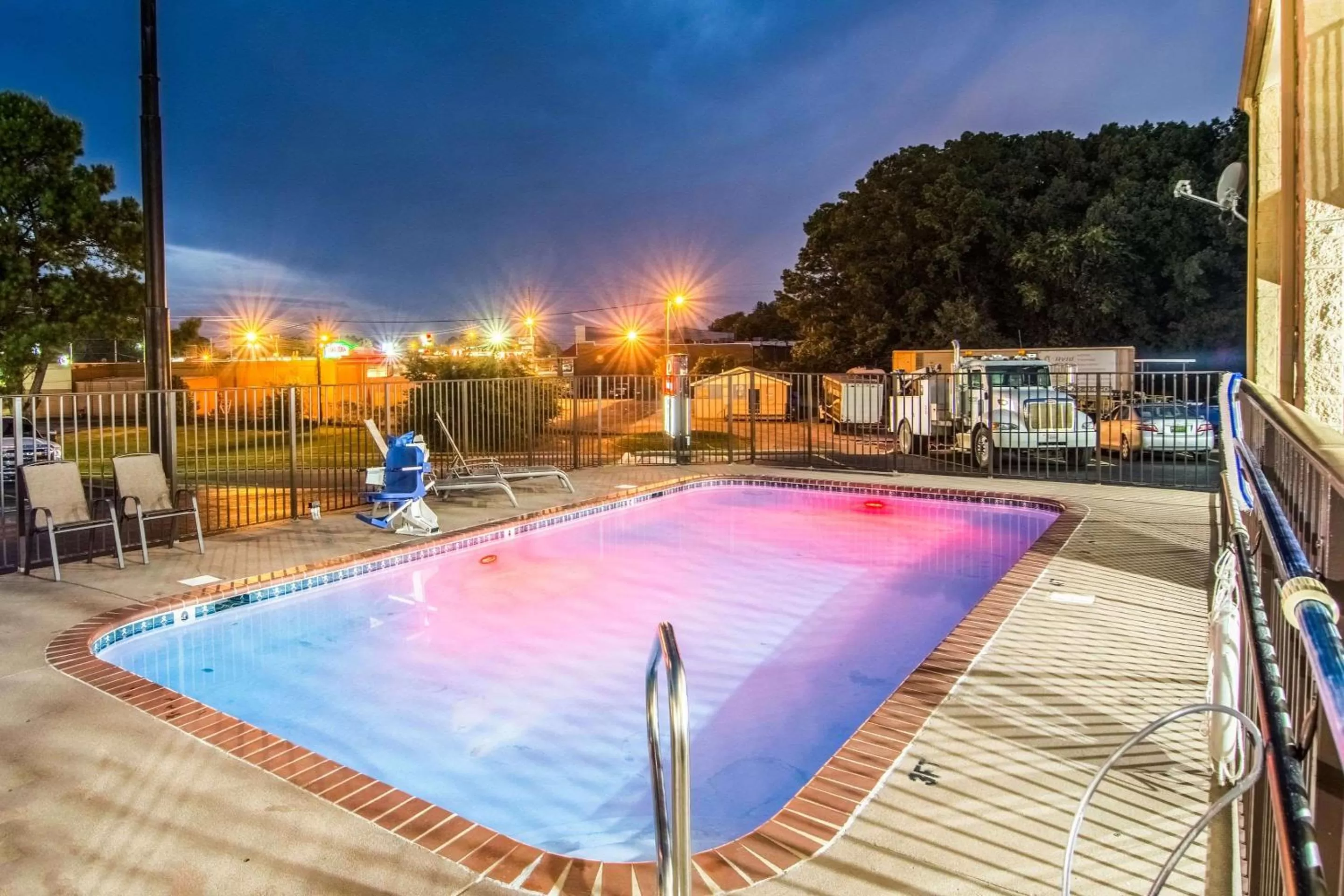 On site in Econo Lodge Jasper