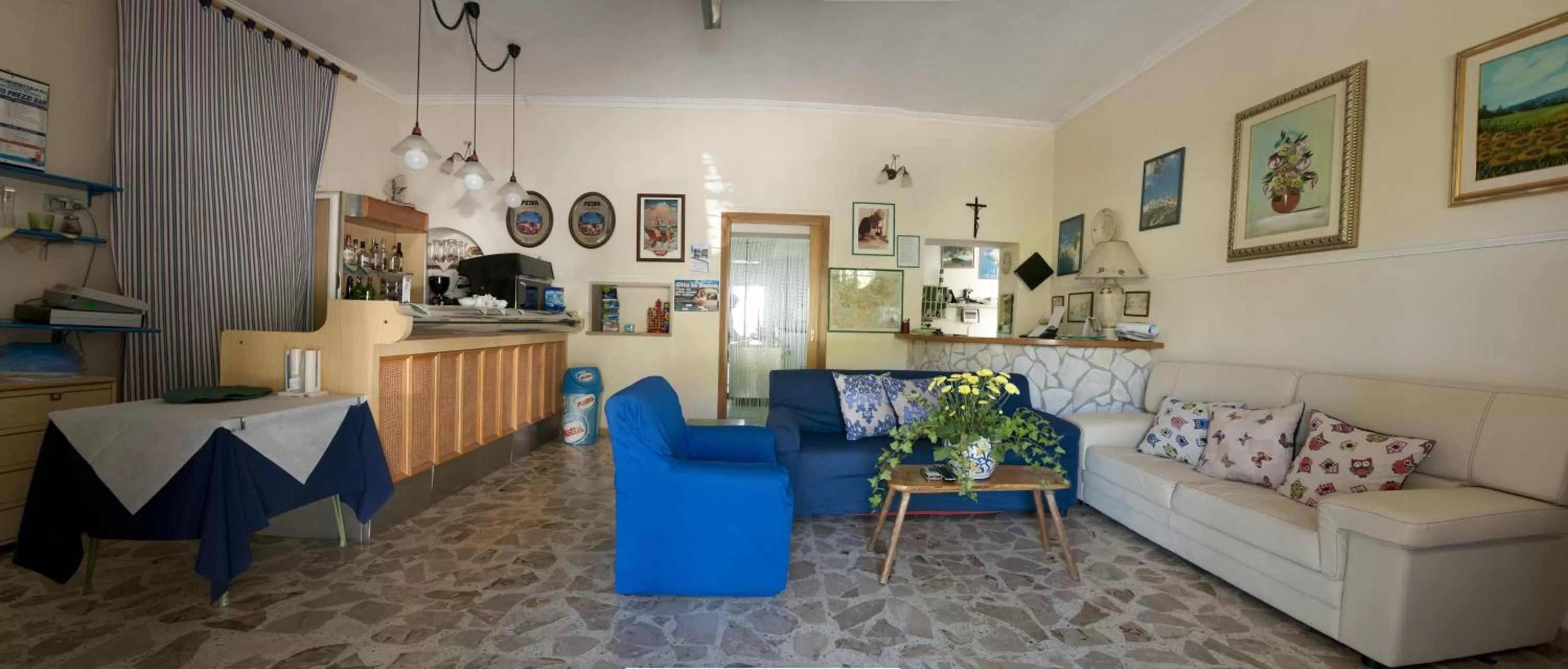 Lobby or reception in Pensione San Michele