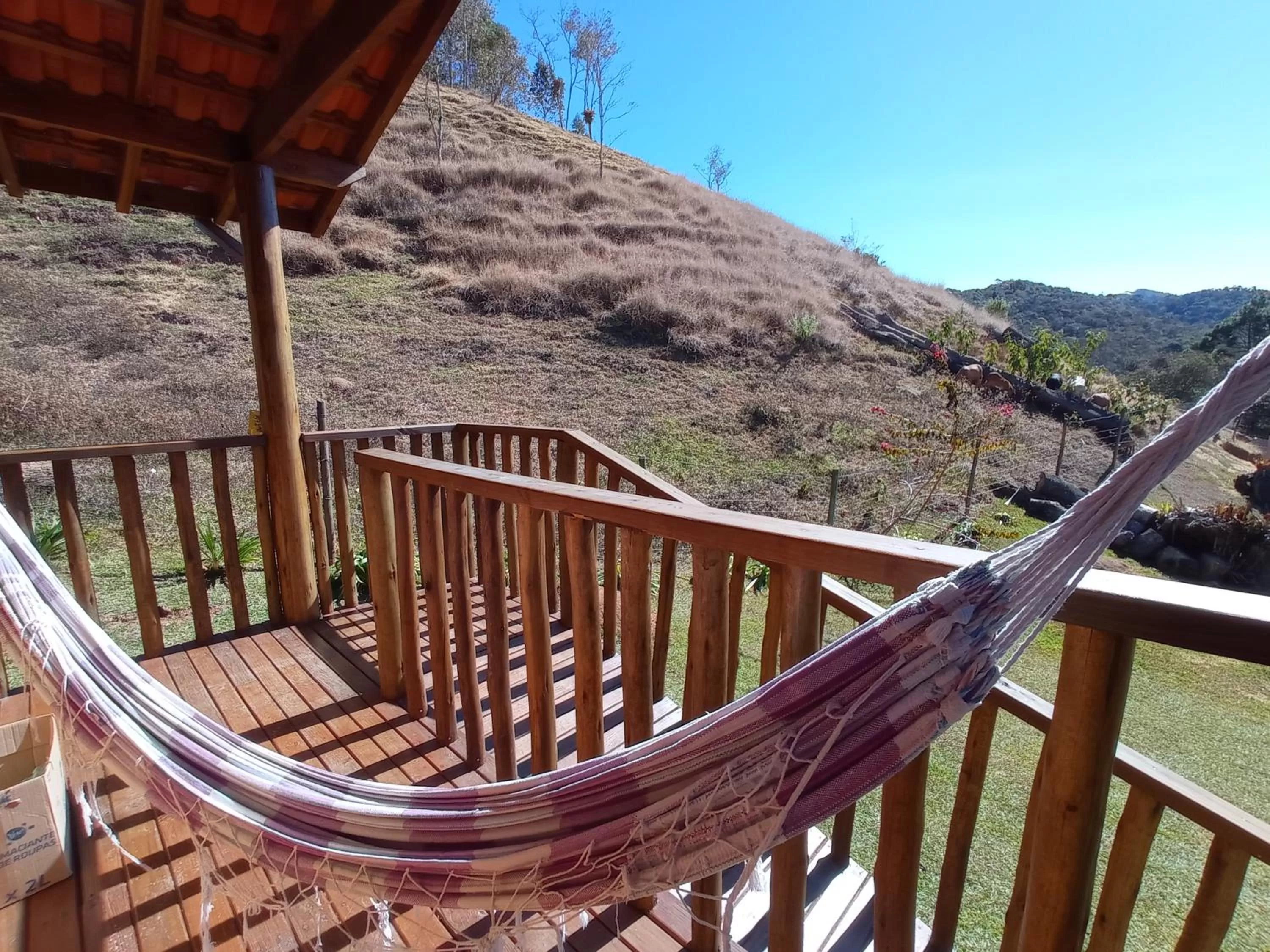 Balcony/Terrace in Pousada São Miguel