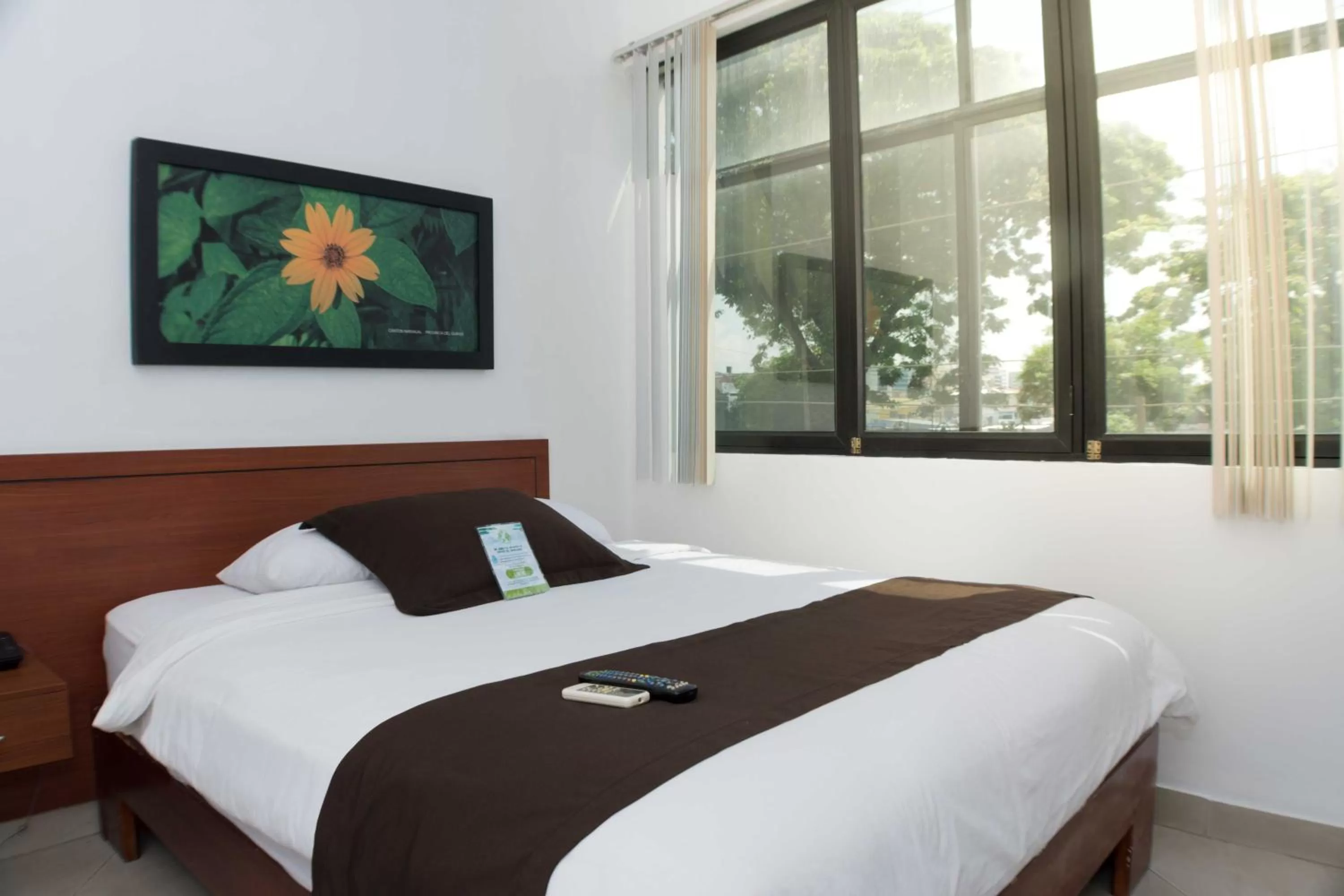 Bed in Hotel Castell