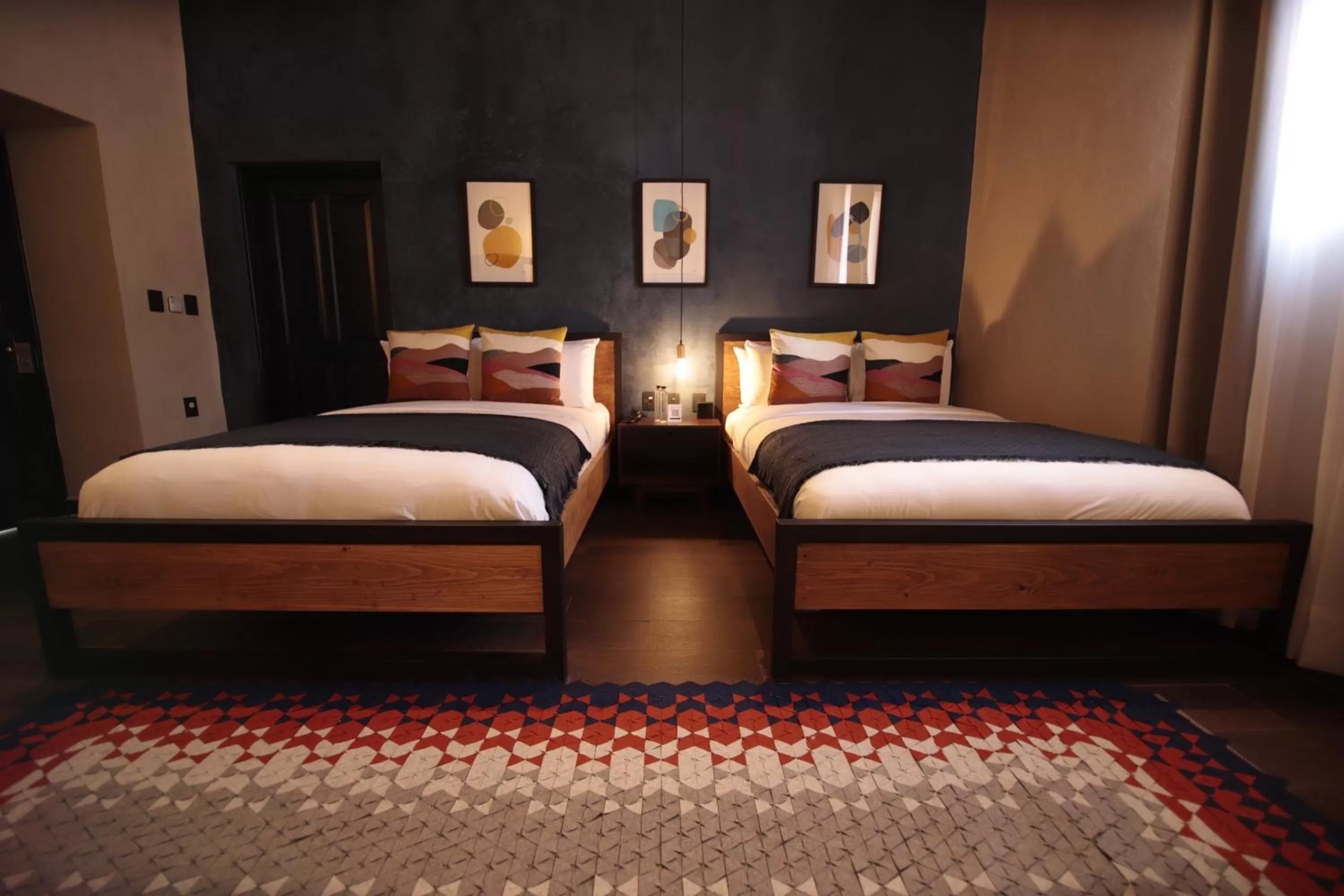 Bed in Antigua Trece Hotel Fusión & SPA