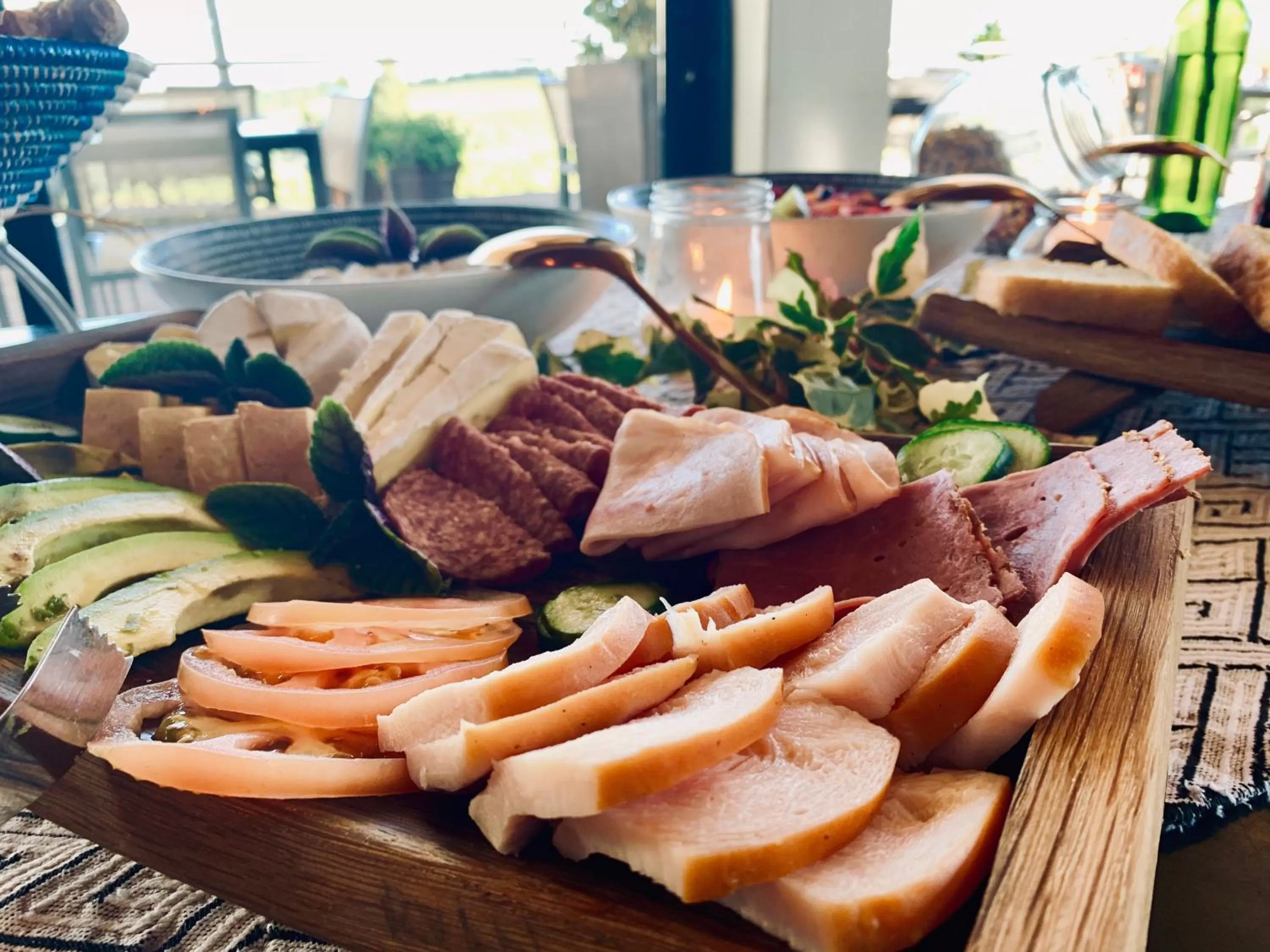 Breakfast in Marianne Wine Estate