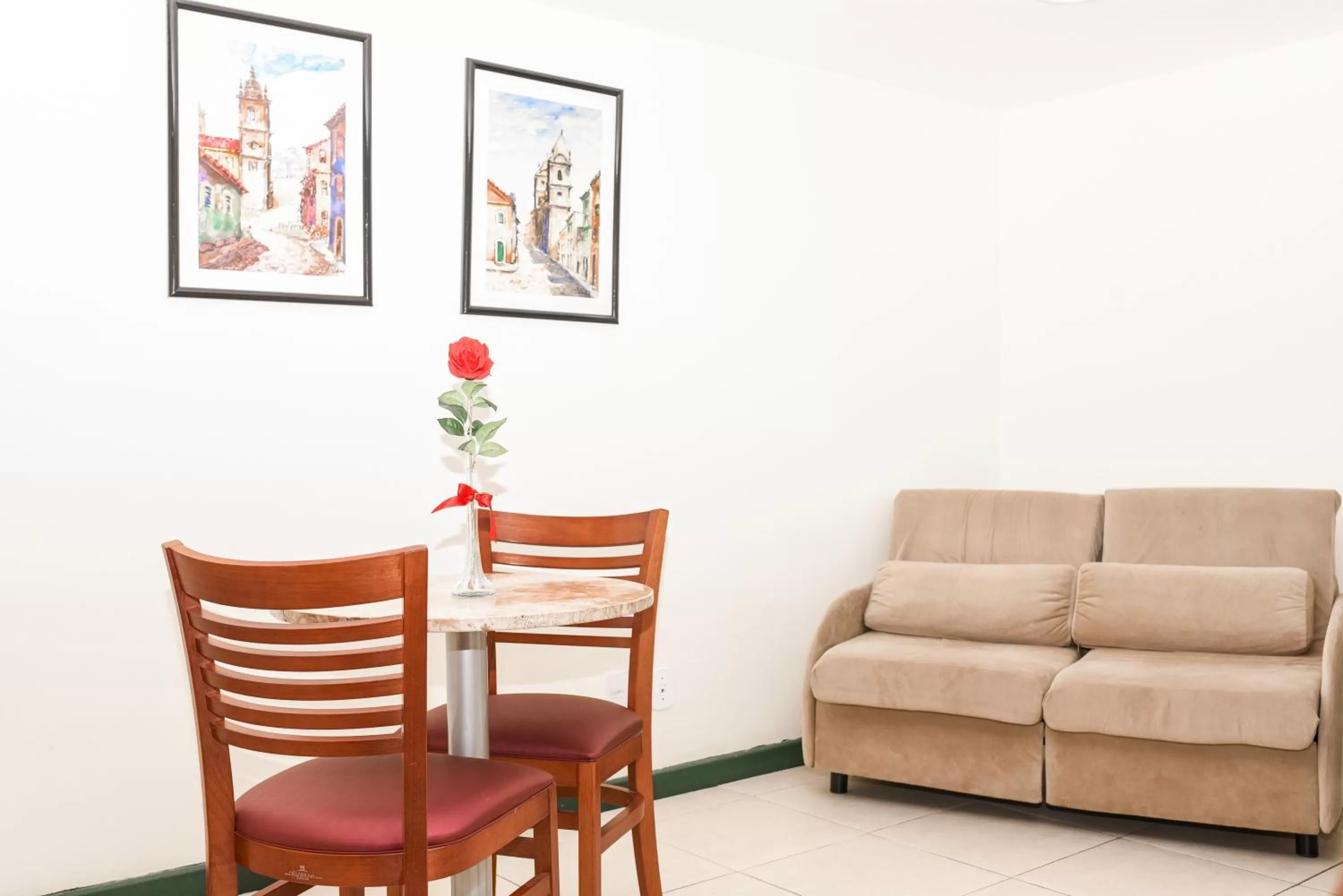 Living room in Pousada Colonial Chile