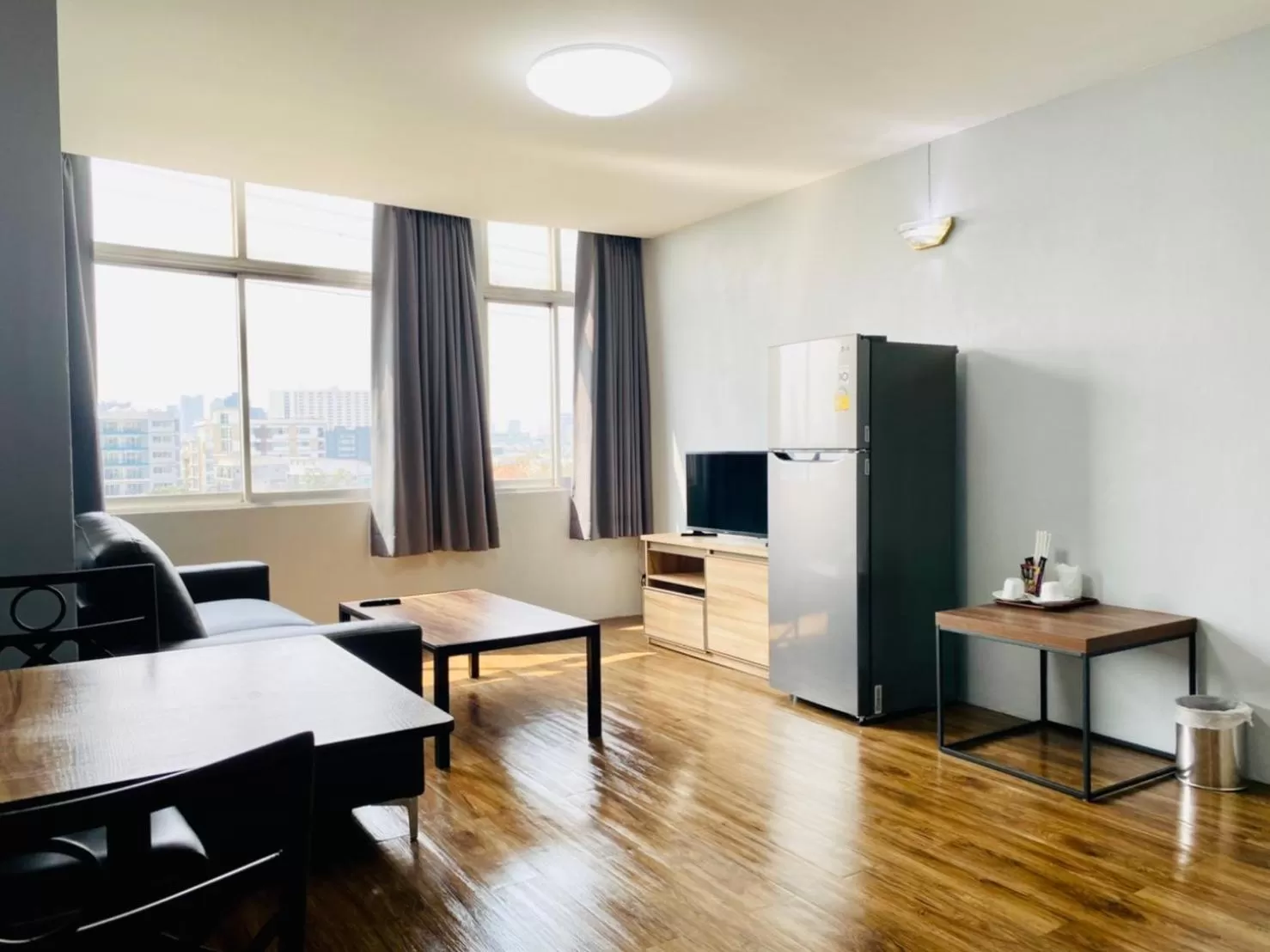 Living room, Seating Area in City Residence
