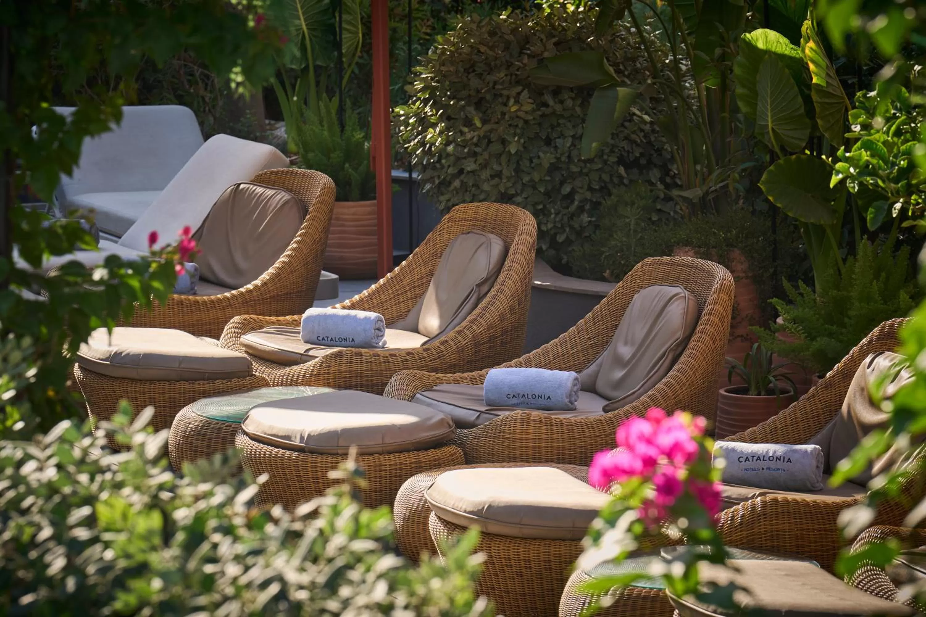 Balcony/Terrace in Catalonia Ramblas 4* Sup