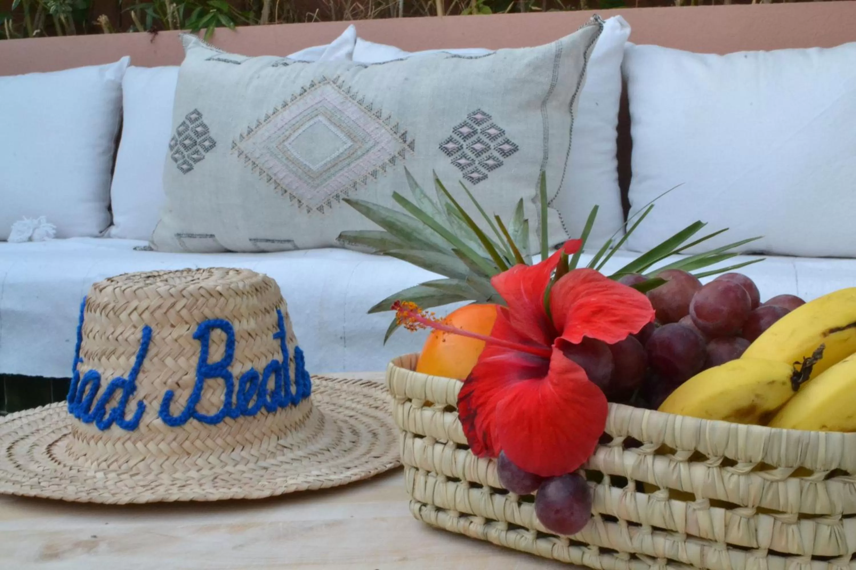 Patio in Riad Beata Bed & Breakfast