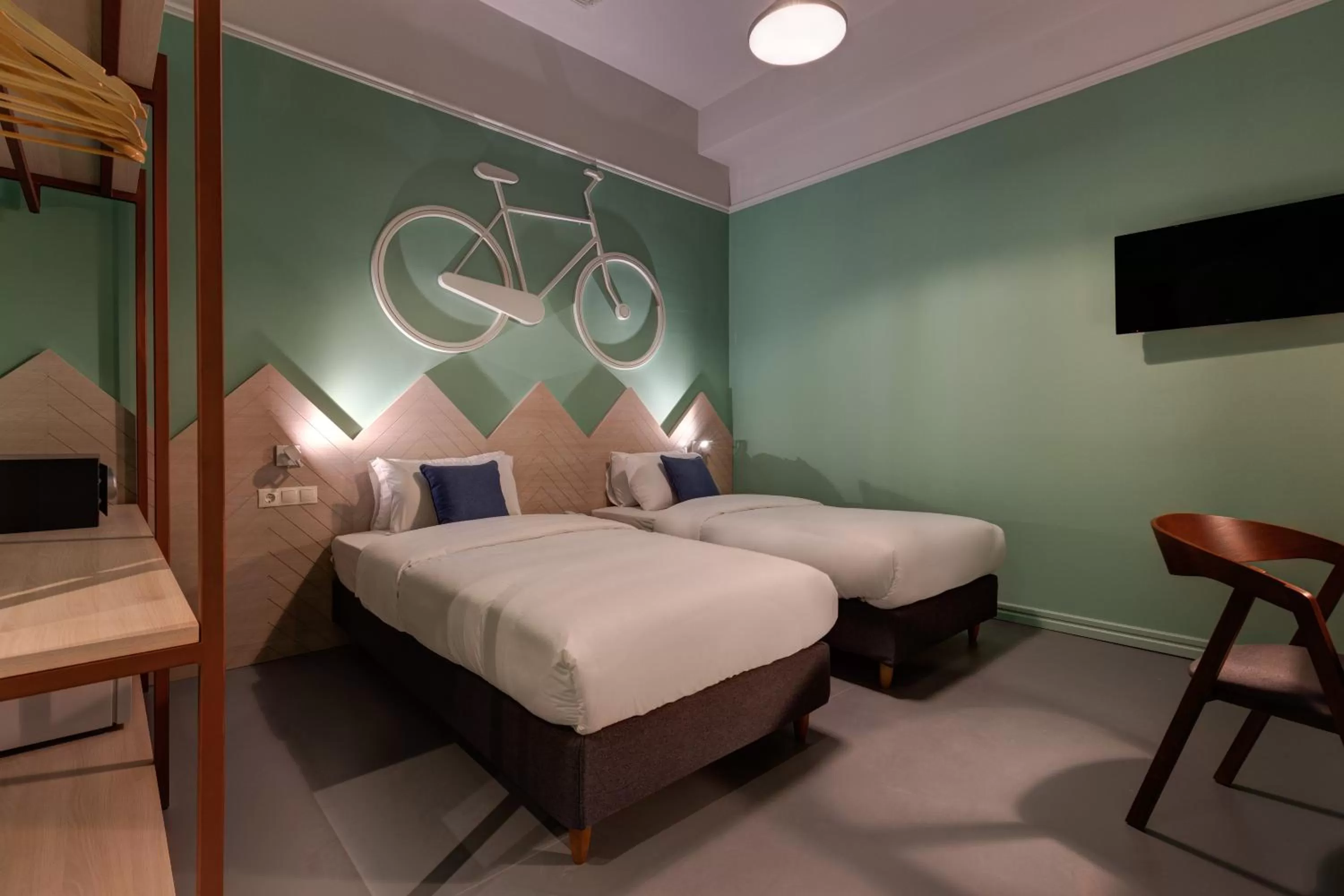 Bed in Colors Urban Hotel Thessaloniki