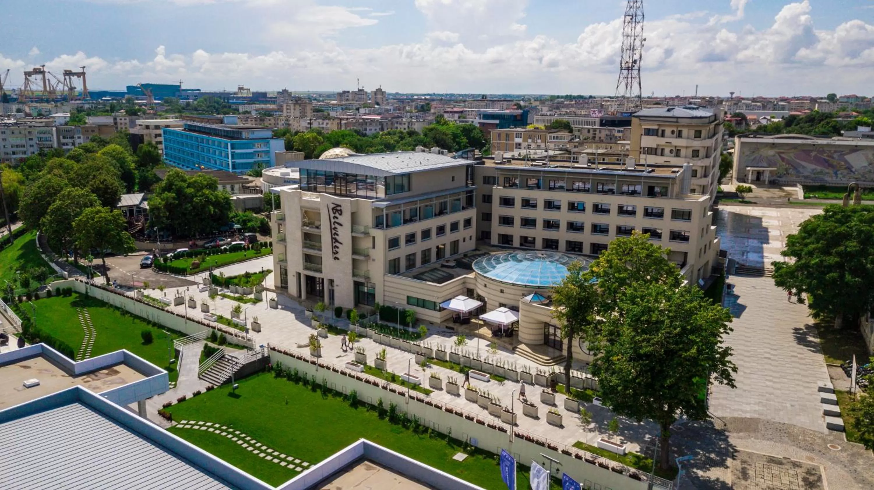 Bird's eye view in New Belvedere