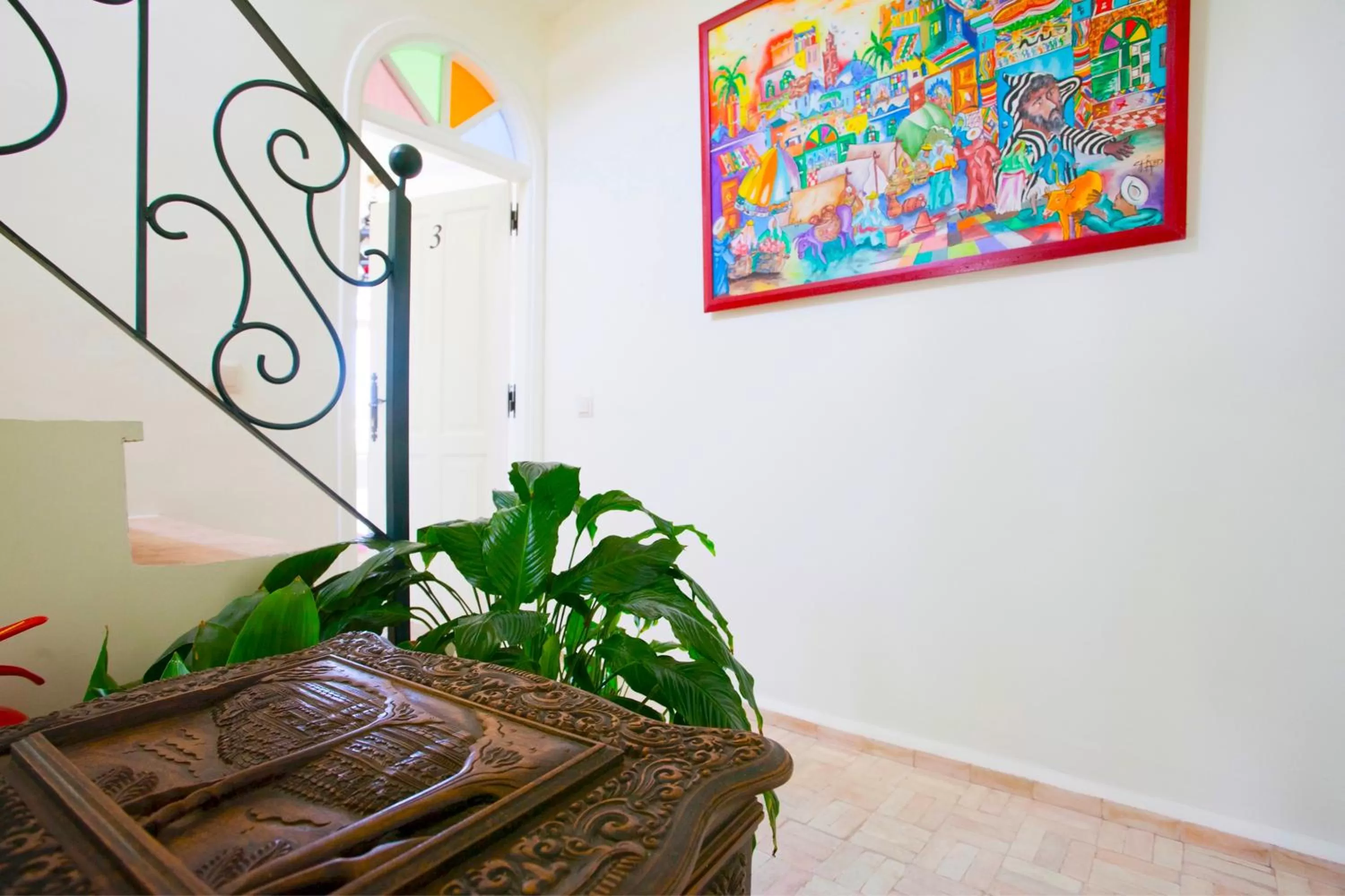 Area and facilities, Bed in Kasbah Rose