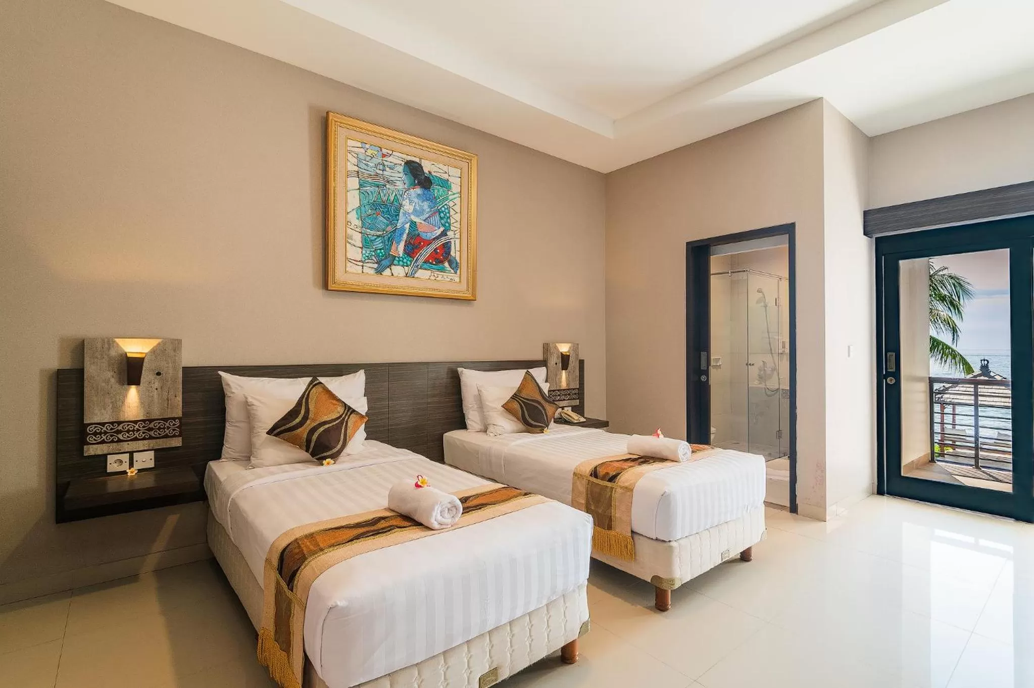 Bedroom, Bed in Padmasari Resort Lovina