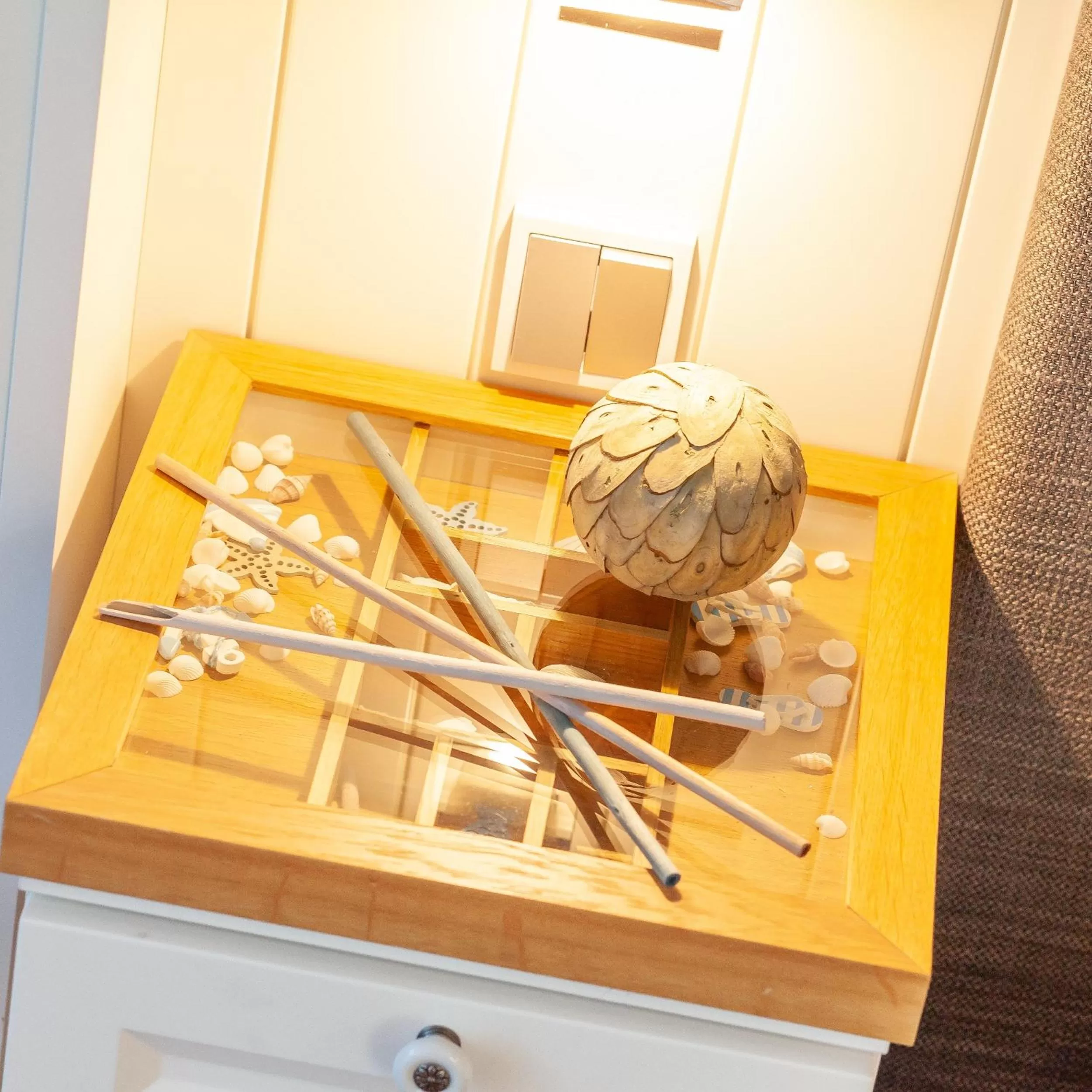 Decorative detail in Hotel Vier Jahreszeiten Binz