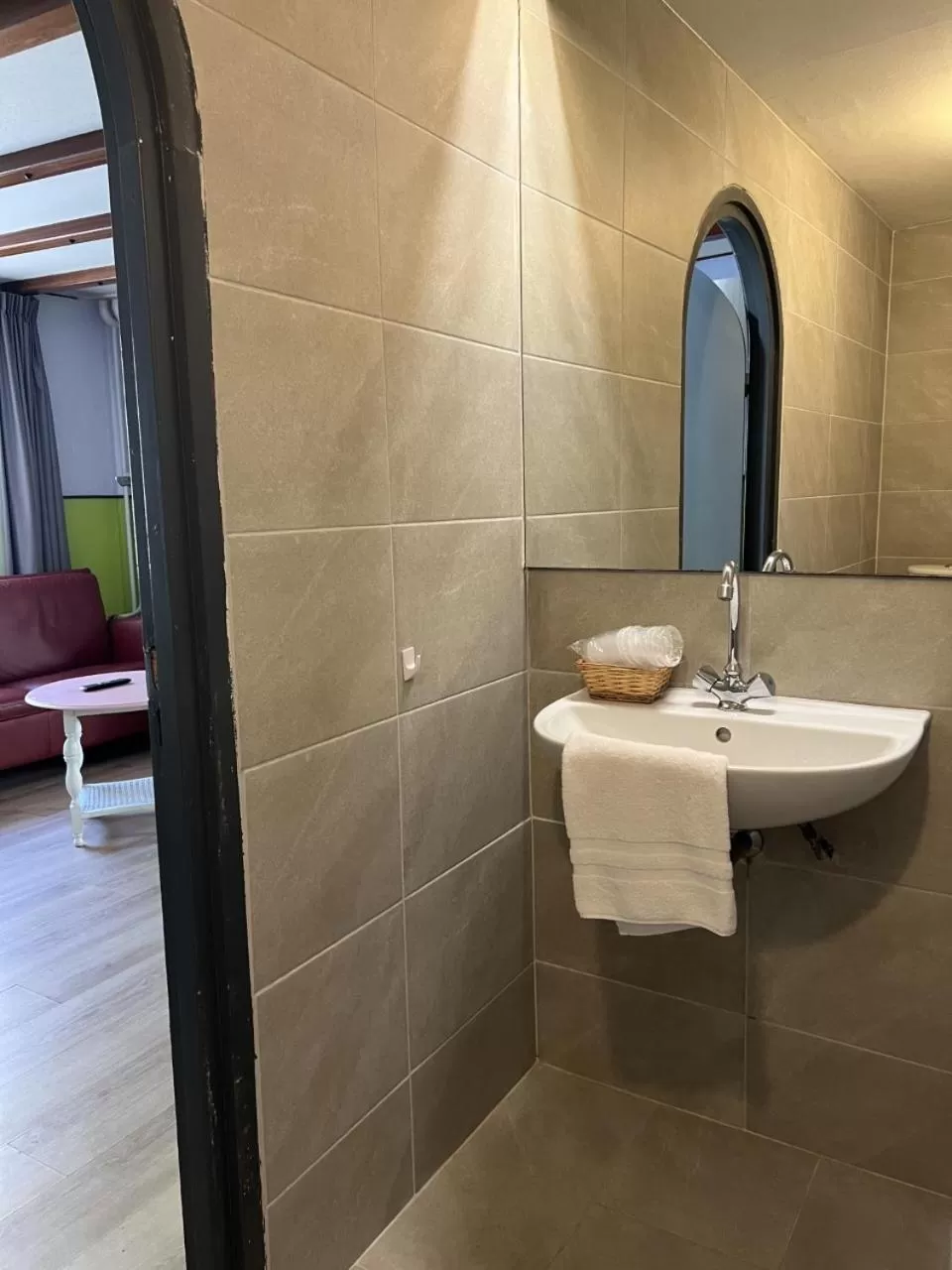 Bathroom in Hotel Gaudi