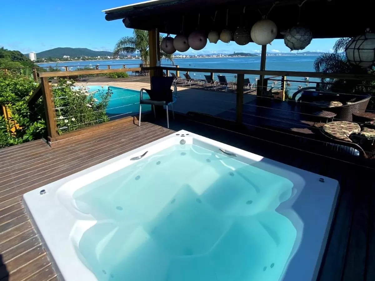 Swimming Pool in Pousada Vila de Monaco