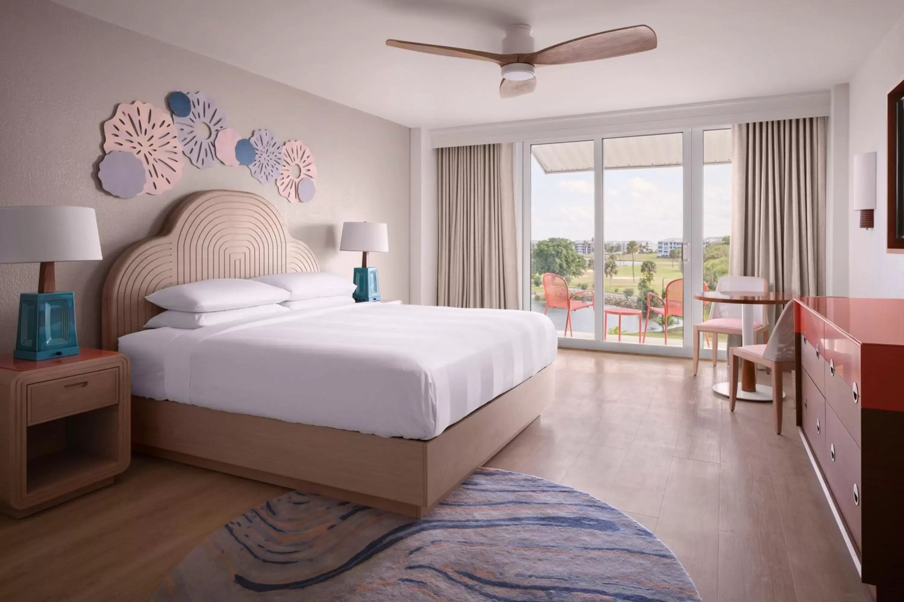 King Guestroom, Resort View with Balcony (Main Resort) in Marriott Hutchinson Island Resort & Beach Villas, Golf & Marina King Guestroom, Resort View with Balcony (Main Resort) in Marriott Hutchinson Island Resort & Beach Villas, Golf & Marina