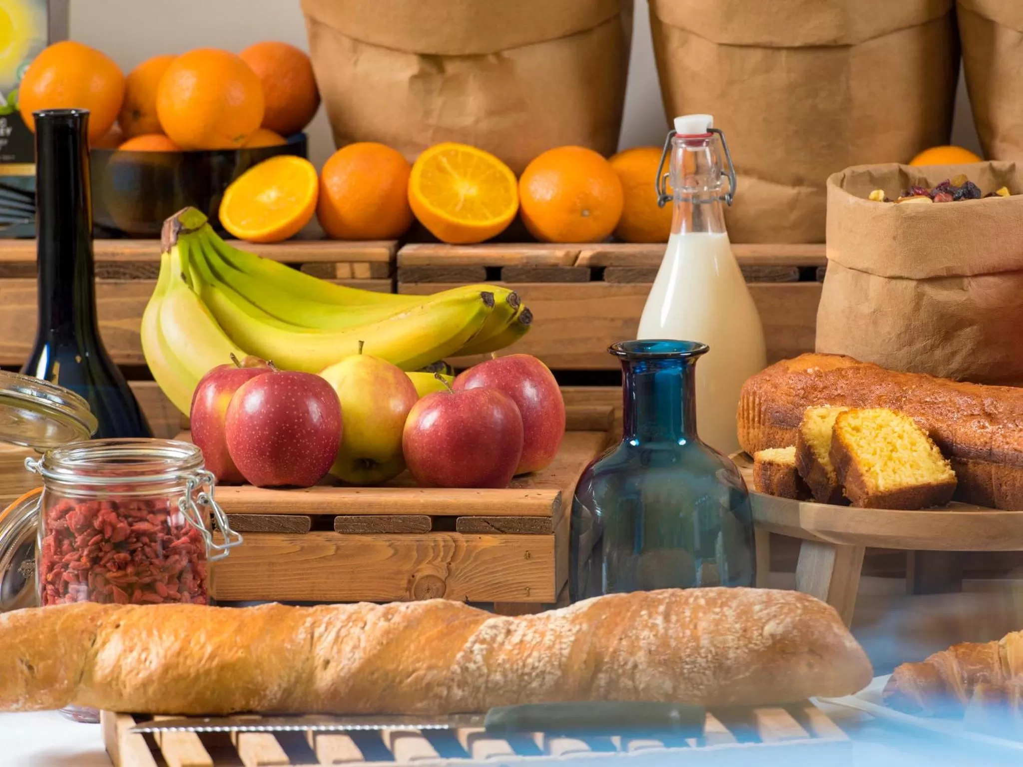 Food close-up in Ibis Budget Château-Thierry