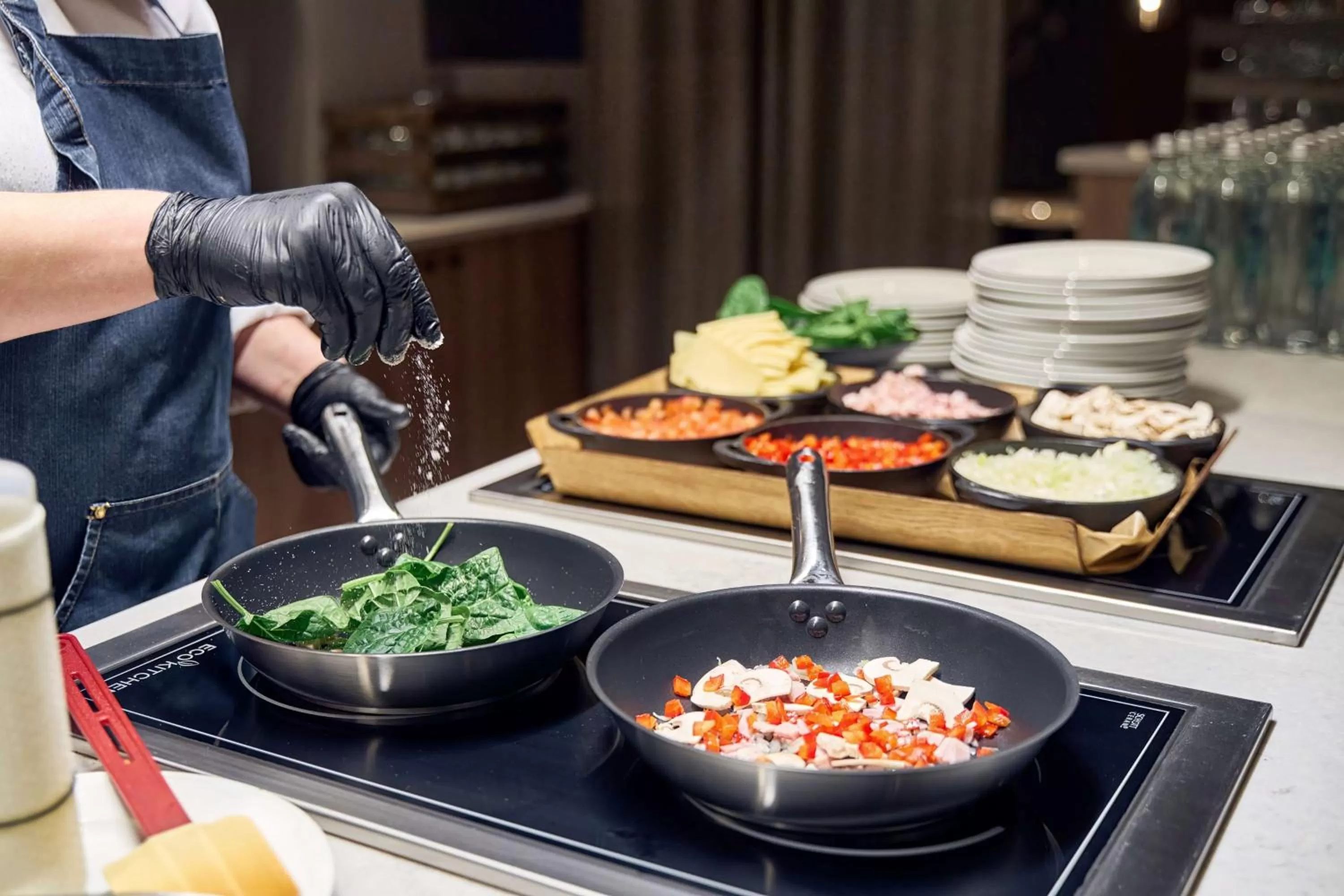 Breakfast in Radisson Blu Latvija Conference & Spa Hotel, Riga