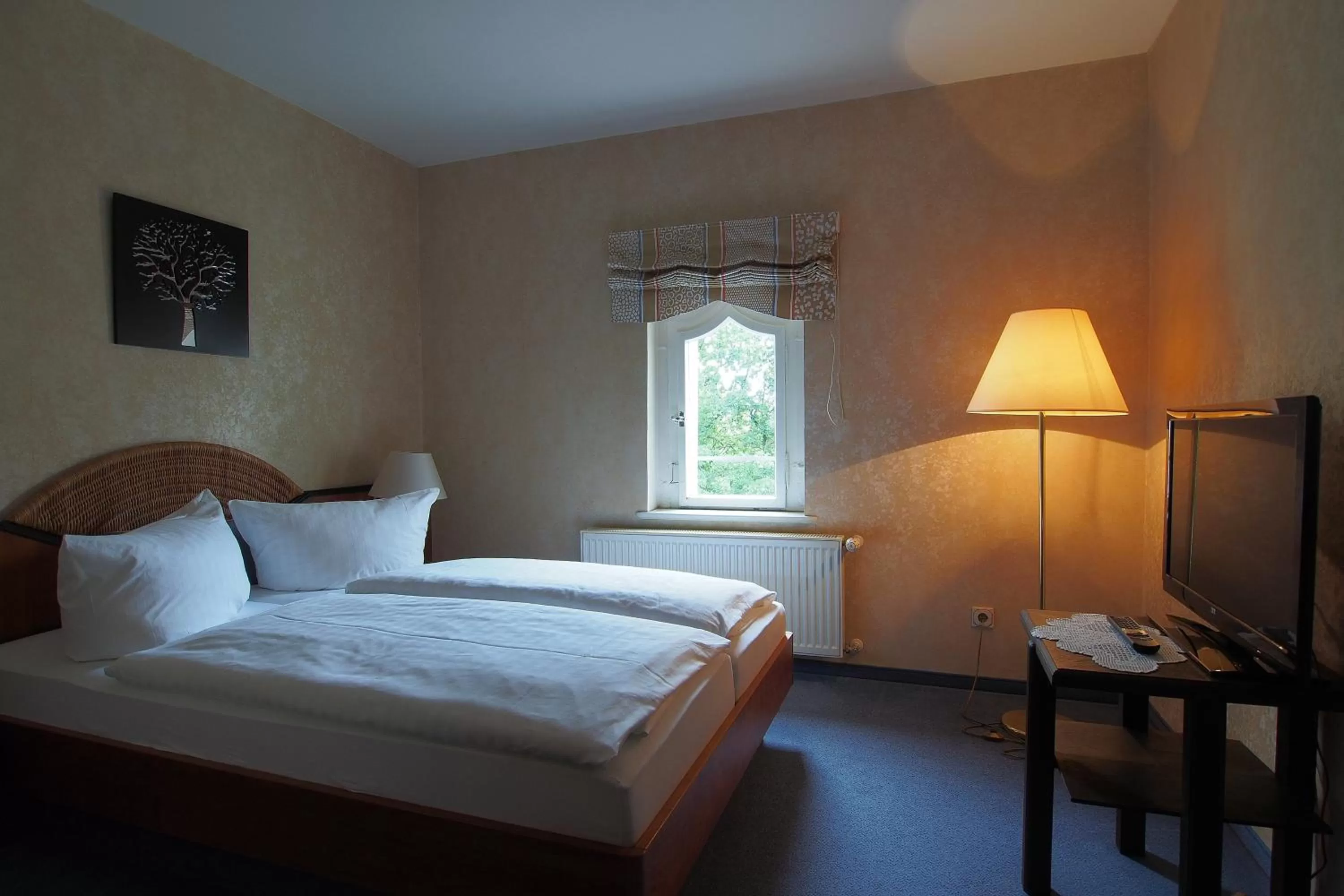 Day, Bed in Hotel Schlossvilla Derenburg