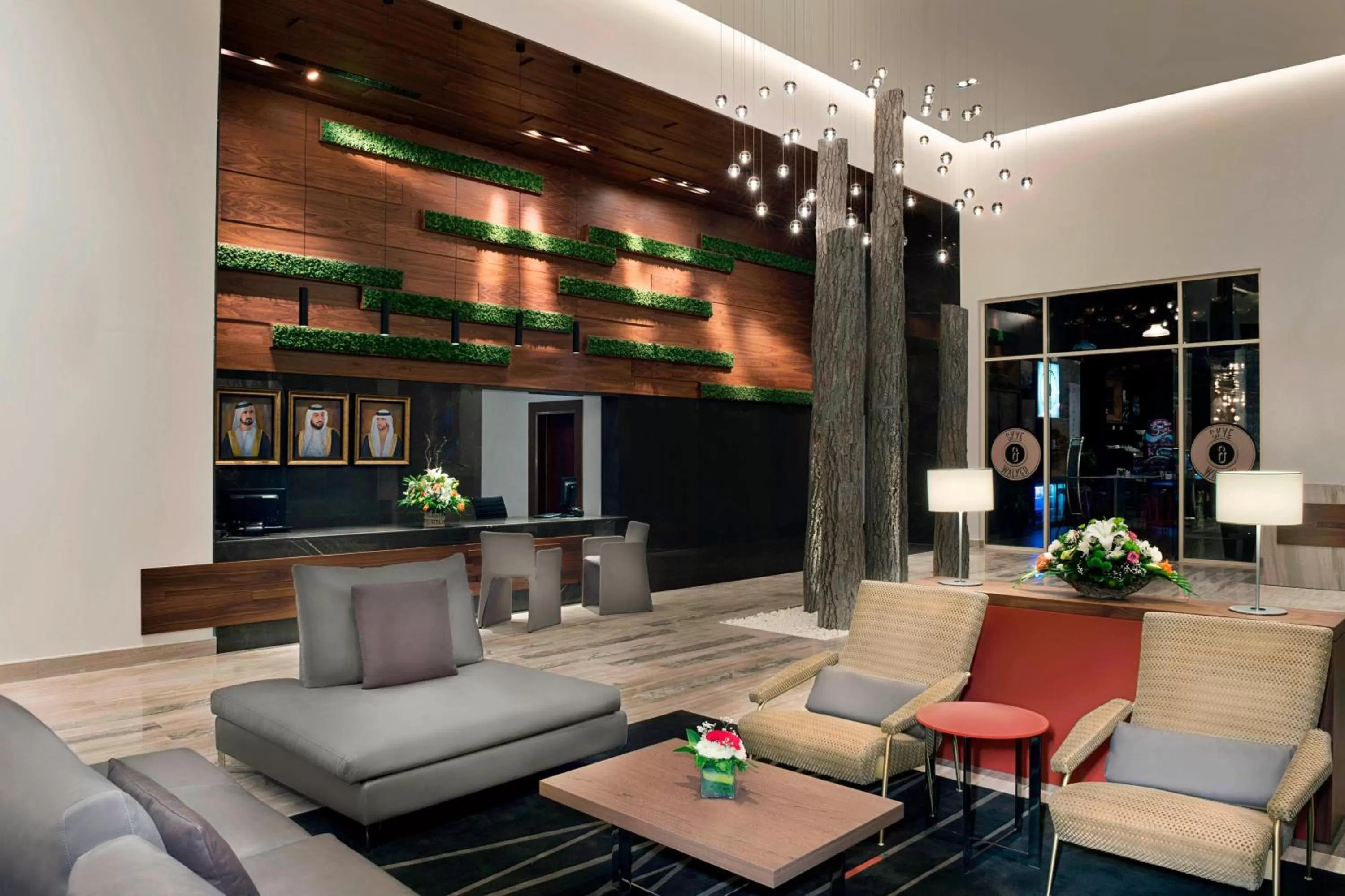 Lobby or reception in Marriott Executive Apartments Dubai Creek