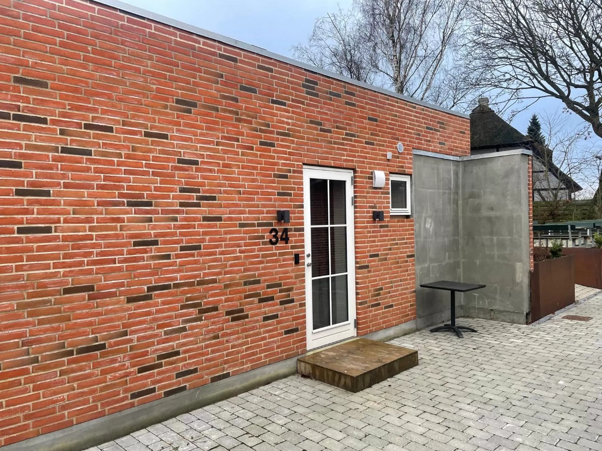 Property building in Hotel Osted