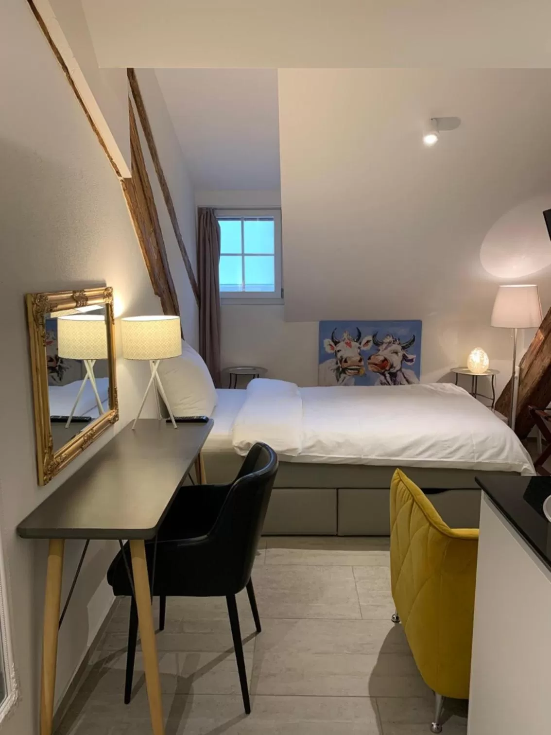 Bed in smartroom The Residence la Cittadella Baden