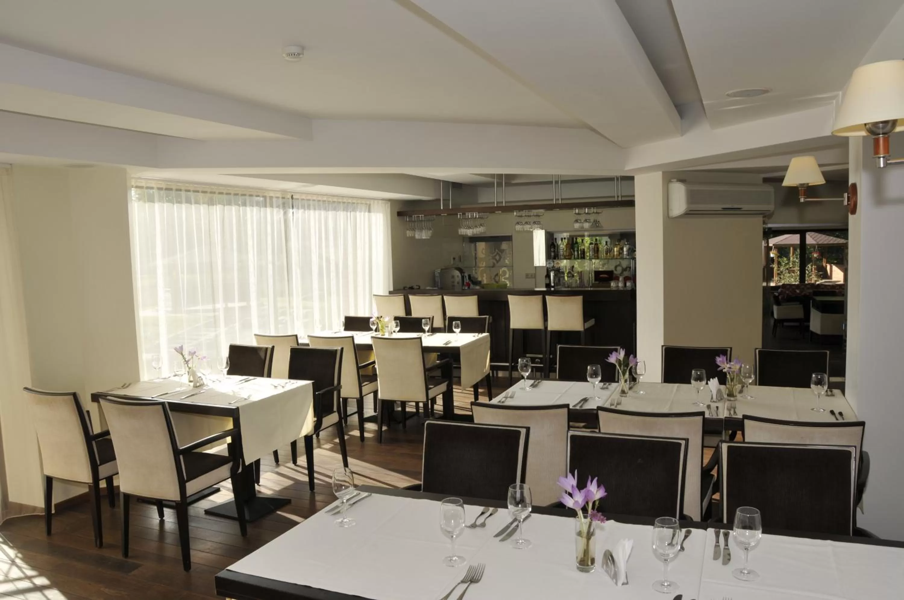 Restaurant/places to eat in Park Villa Hotel