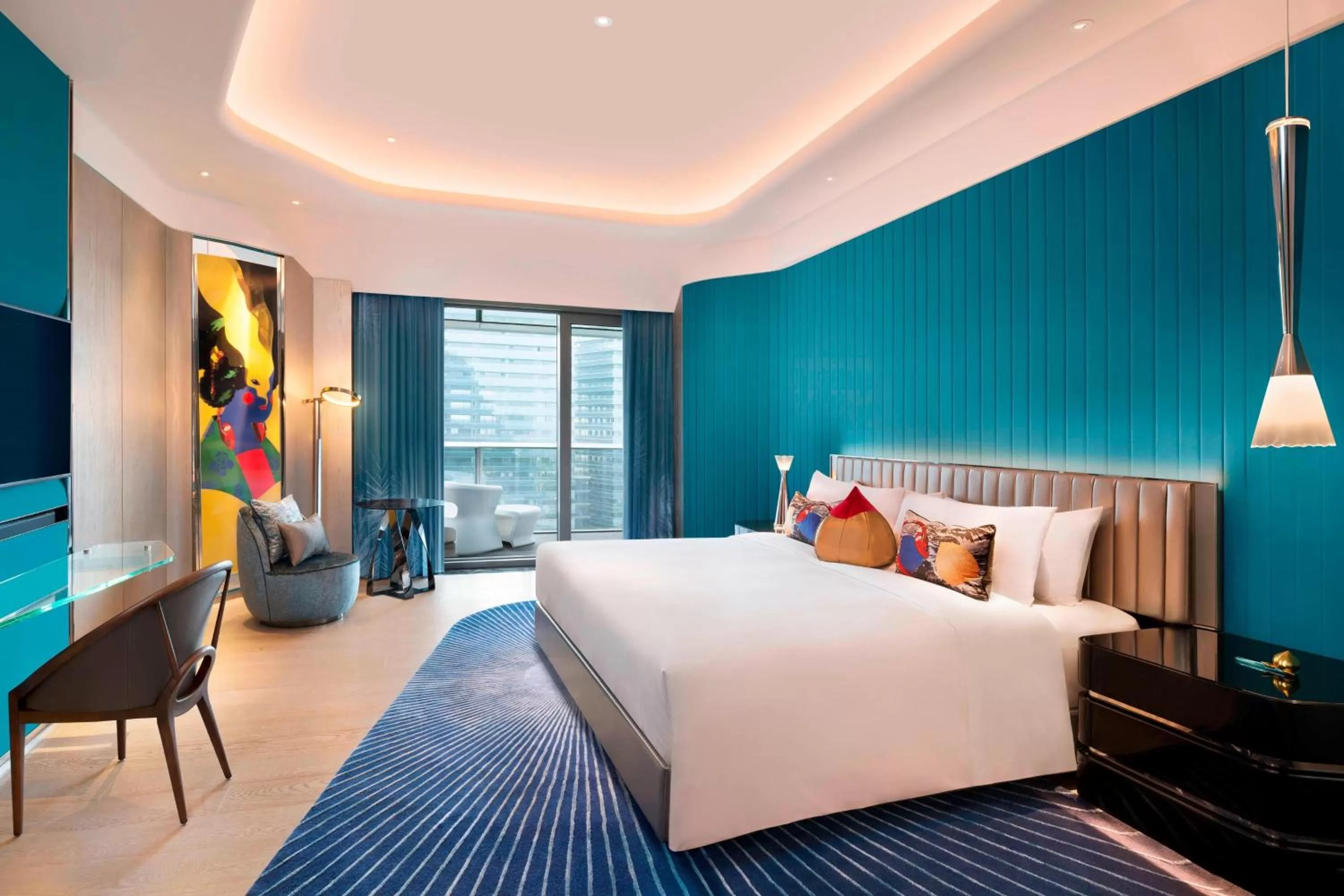 Bedroom, Bed in W XIAN Hotel