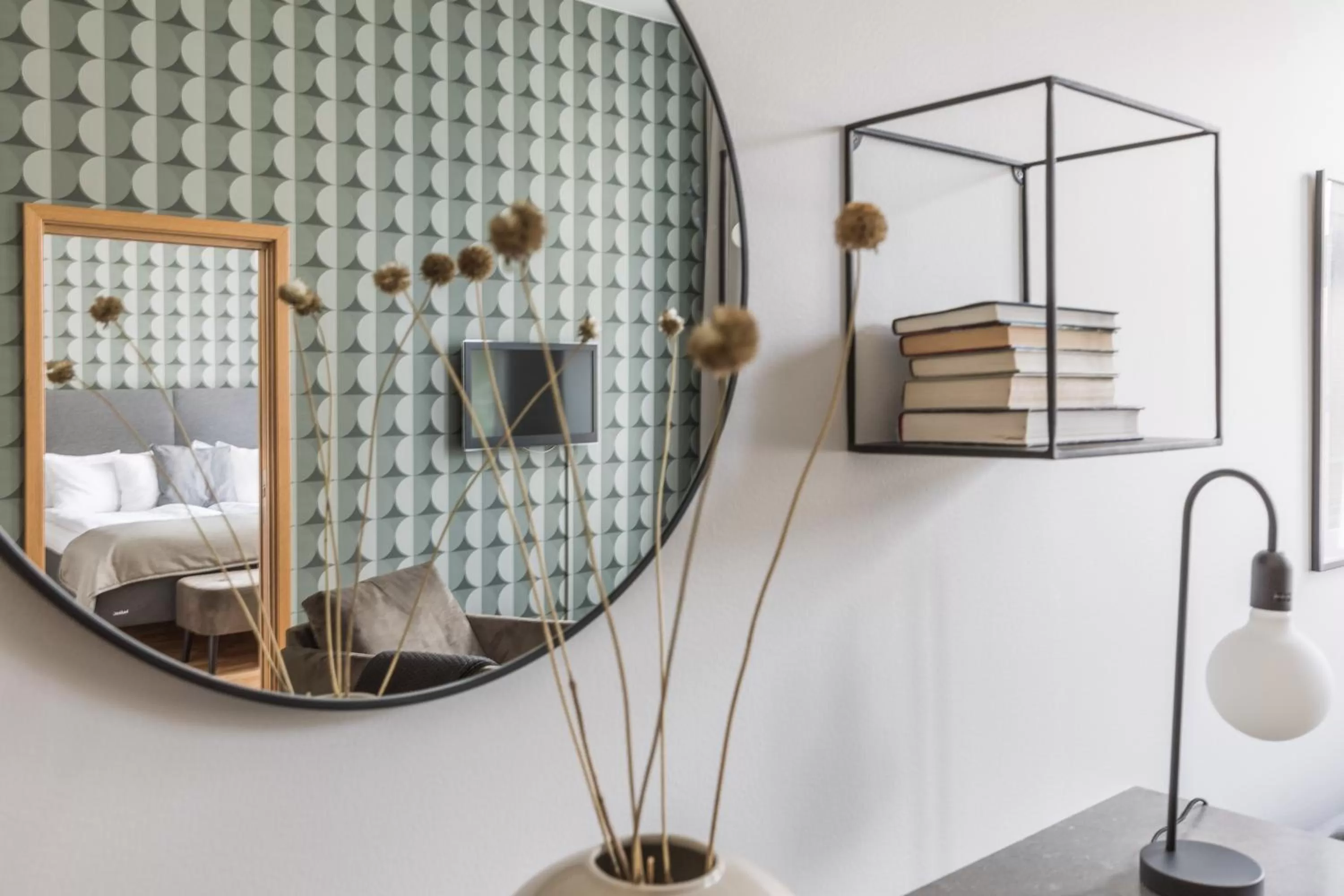 Decorative detail, Bed in The More Hotel Mazetti