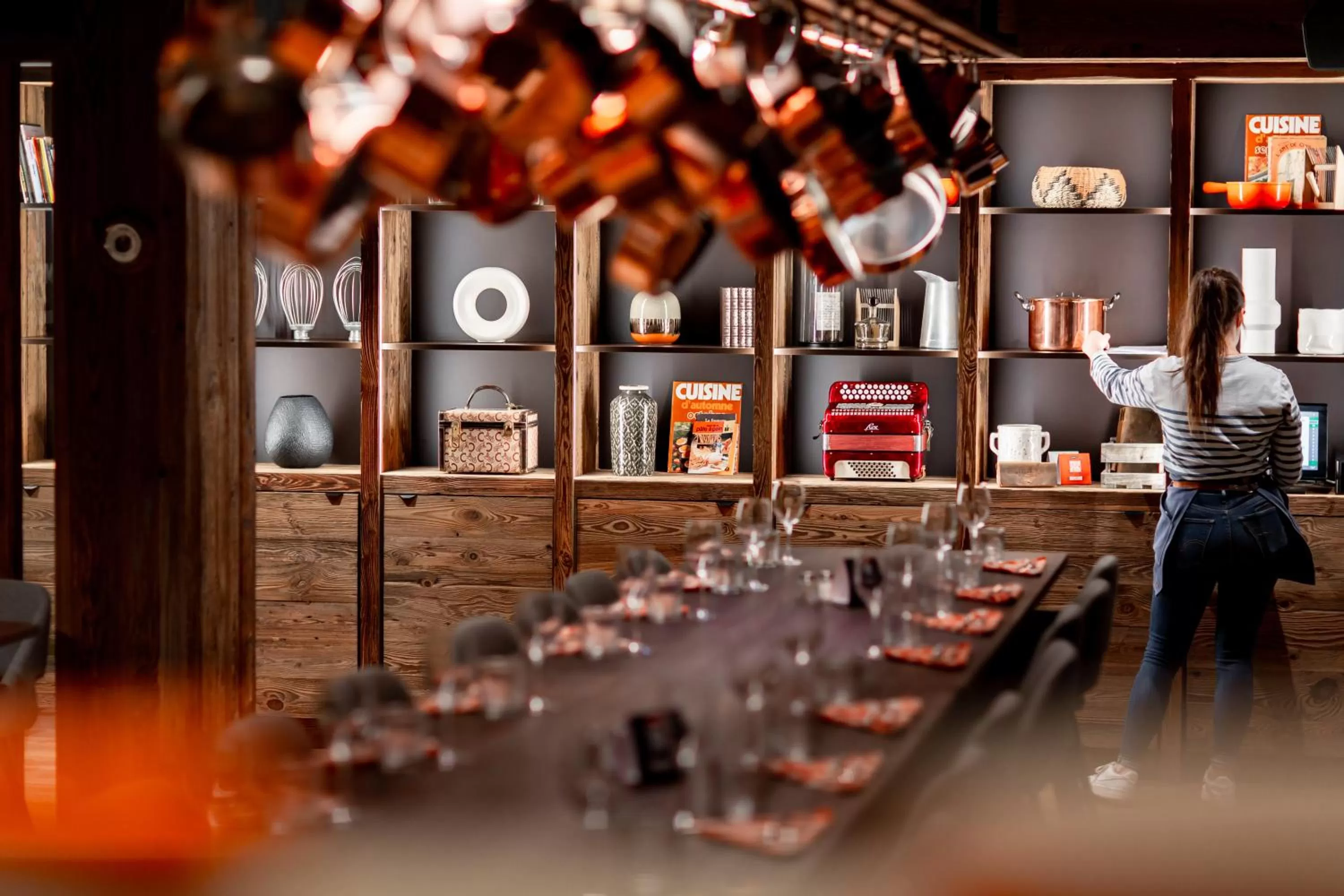 Restaurant/places to eat in Hôtel Névé