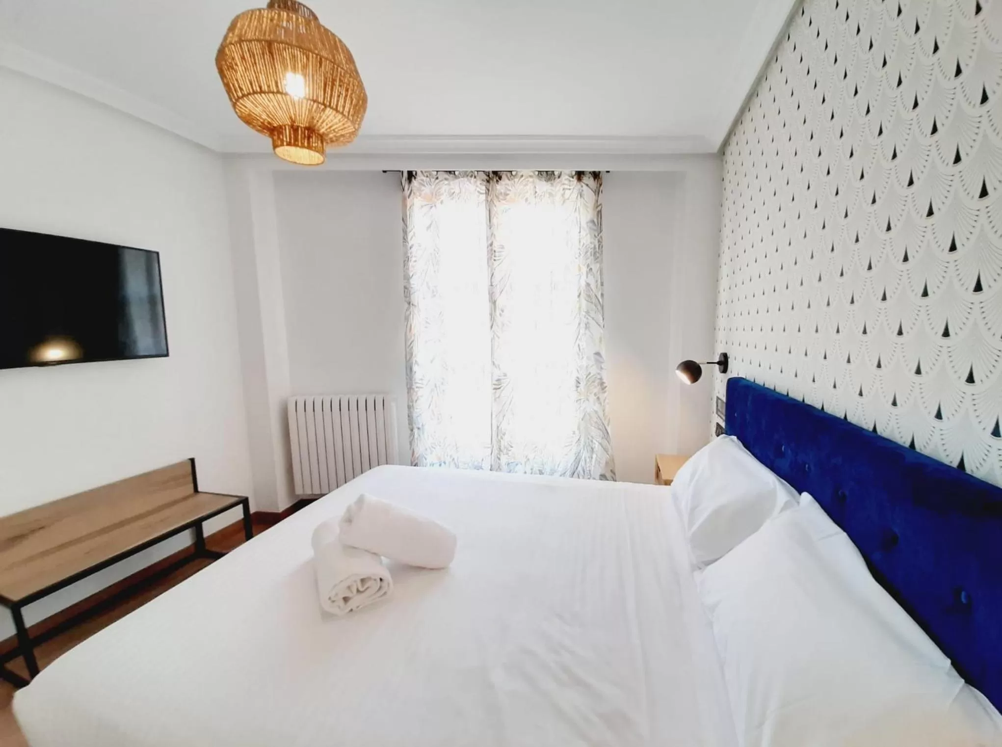 Bed in Hotel Matilde by gaiarooms