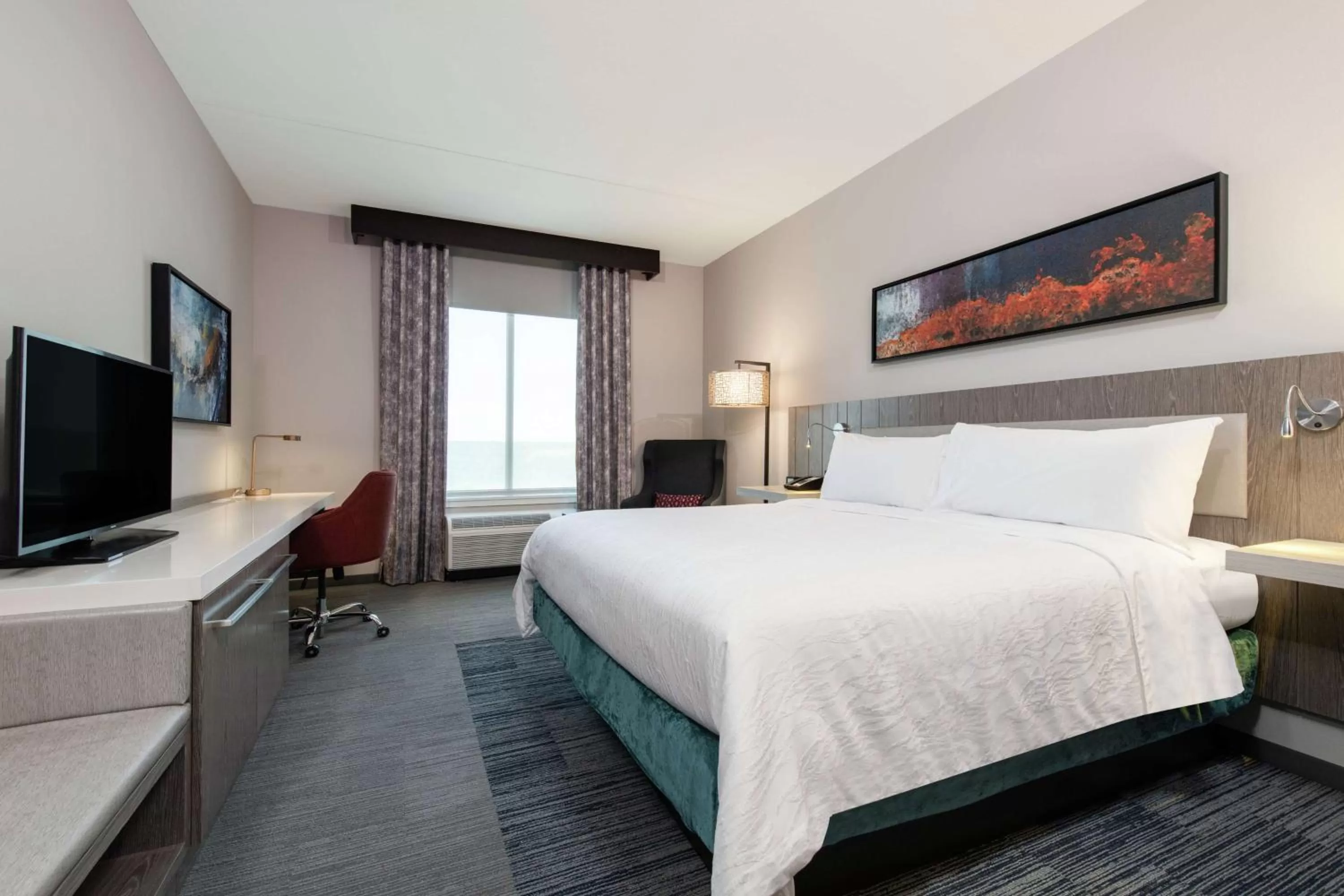 King Room - Hearing Accessible in Hilton Garden Inn Pittsburgh Area Beaver Valley, Pa