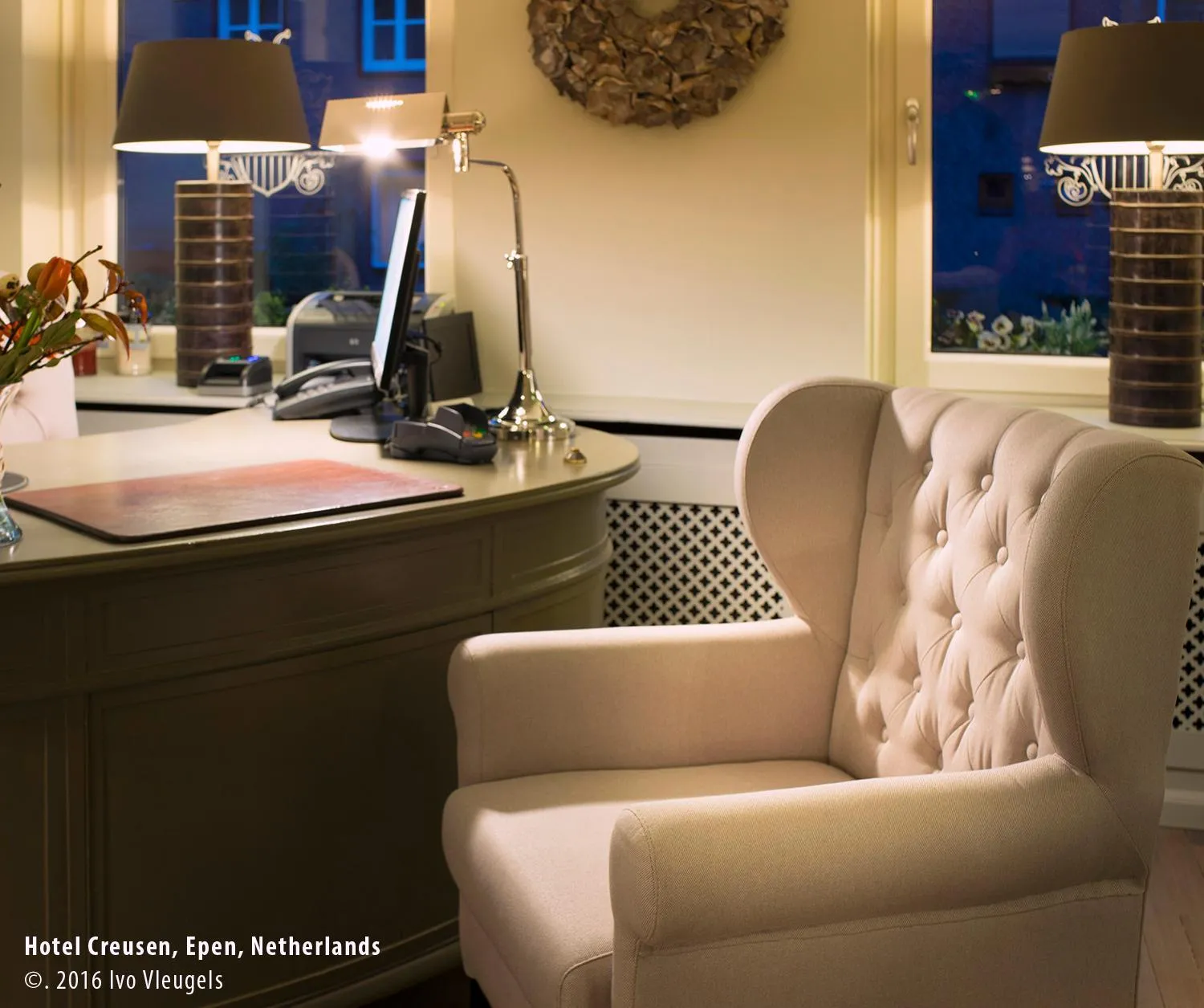 Lobby or reception in Hotel Creusen