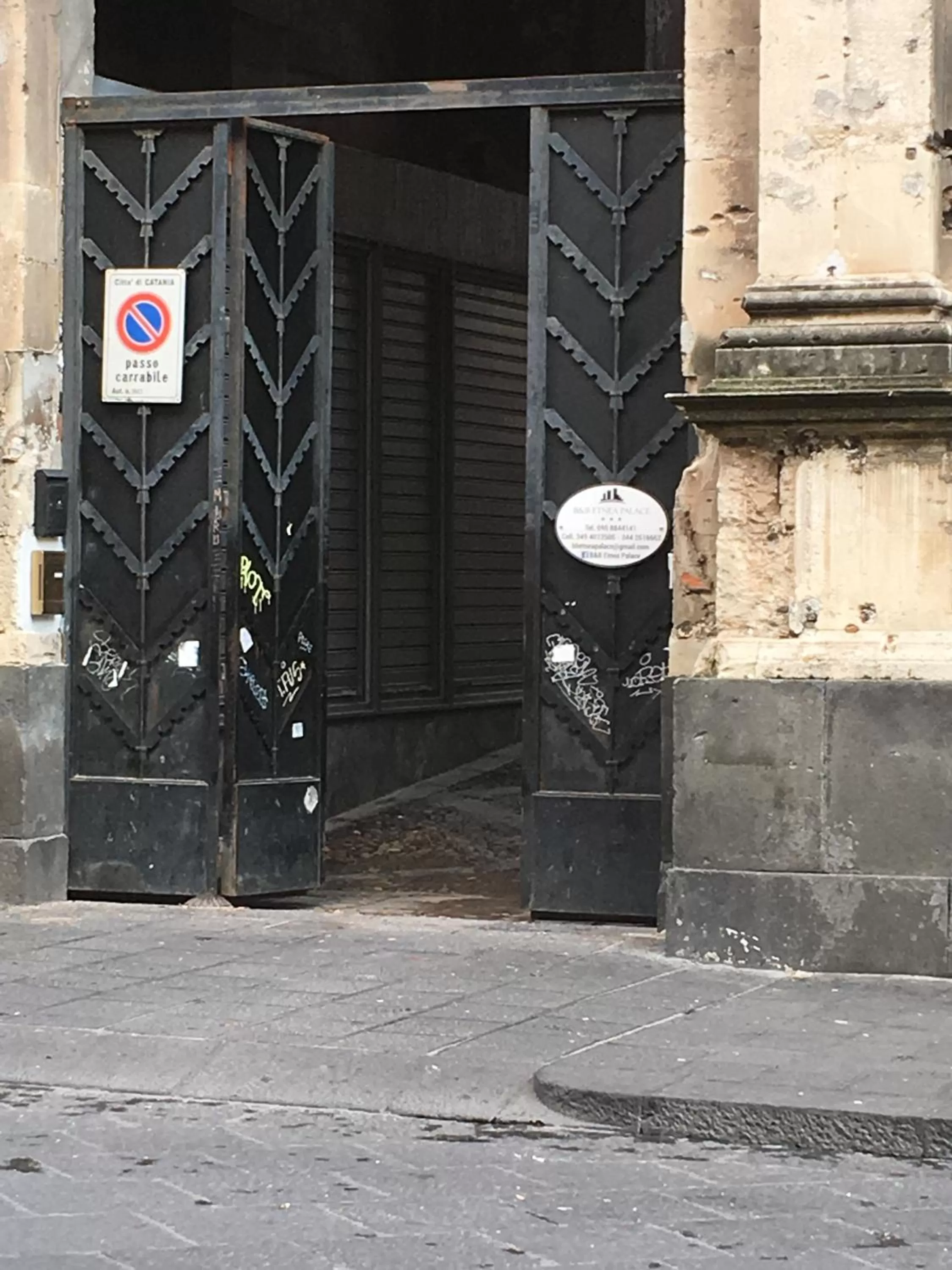 Property building in B&B Etnea Palace