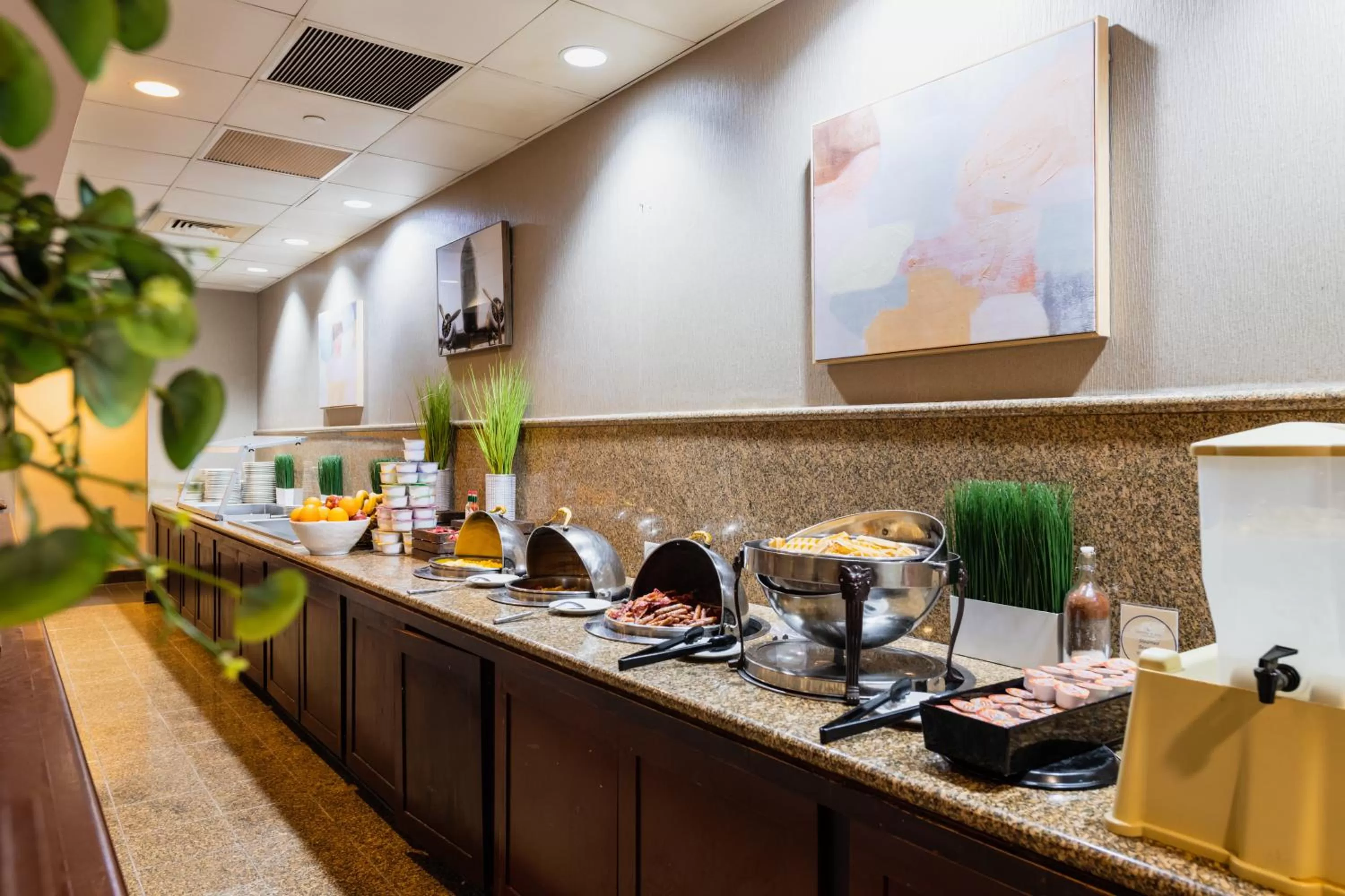 Buffet breakfast in Crowne Plaza Newark Airport by IHG