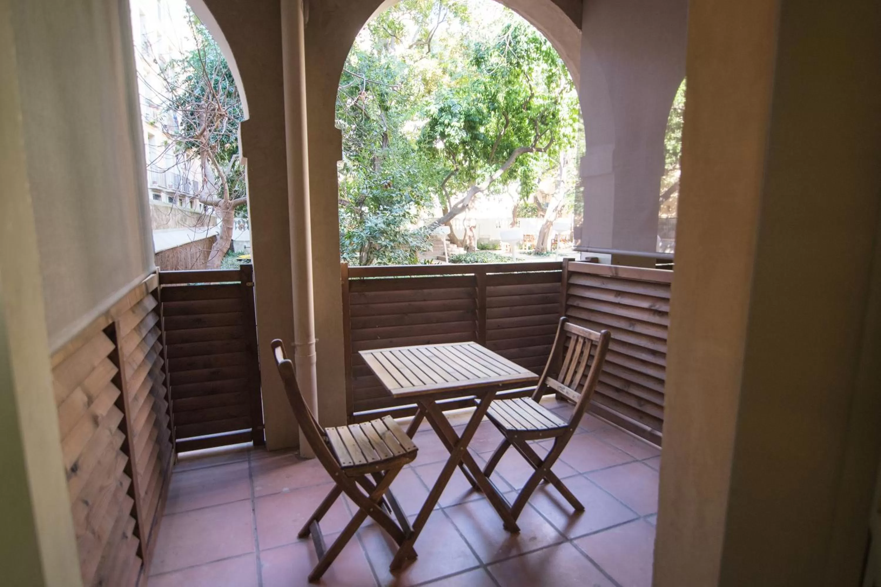 Balcony/Terrace in Petit Palace Boqueria Garden