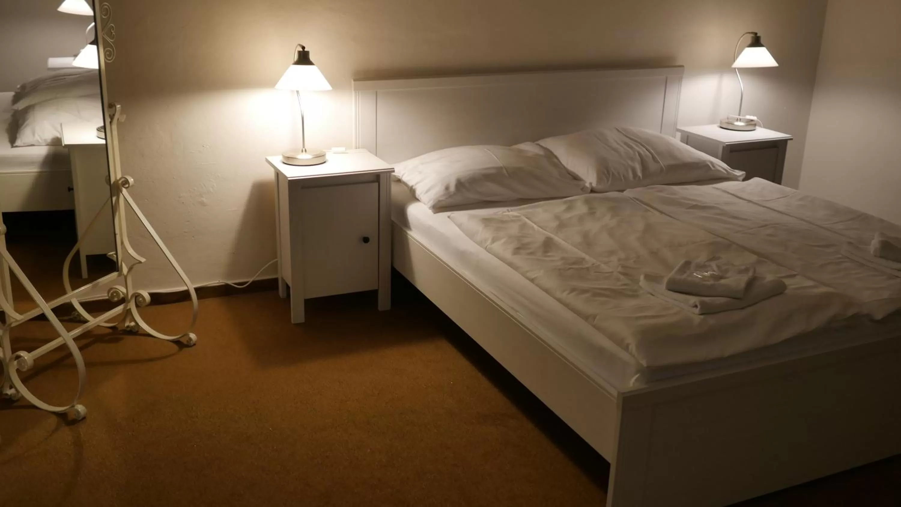 Bed in Hotel Bílý Koníček