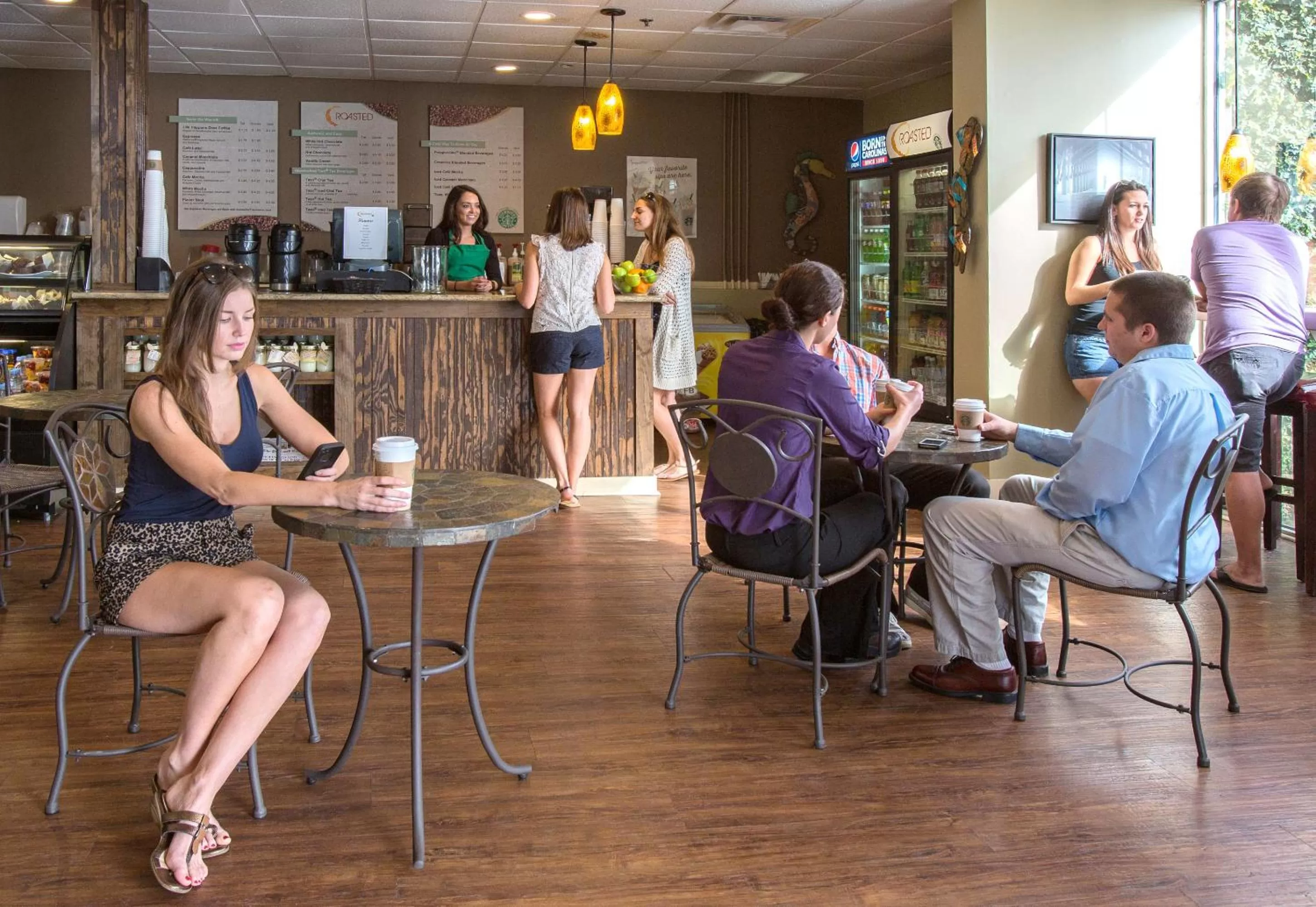 Restaurant/places to eat in Tides Folly Beach, Charleston's Oceanfront Hotel