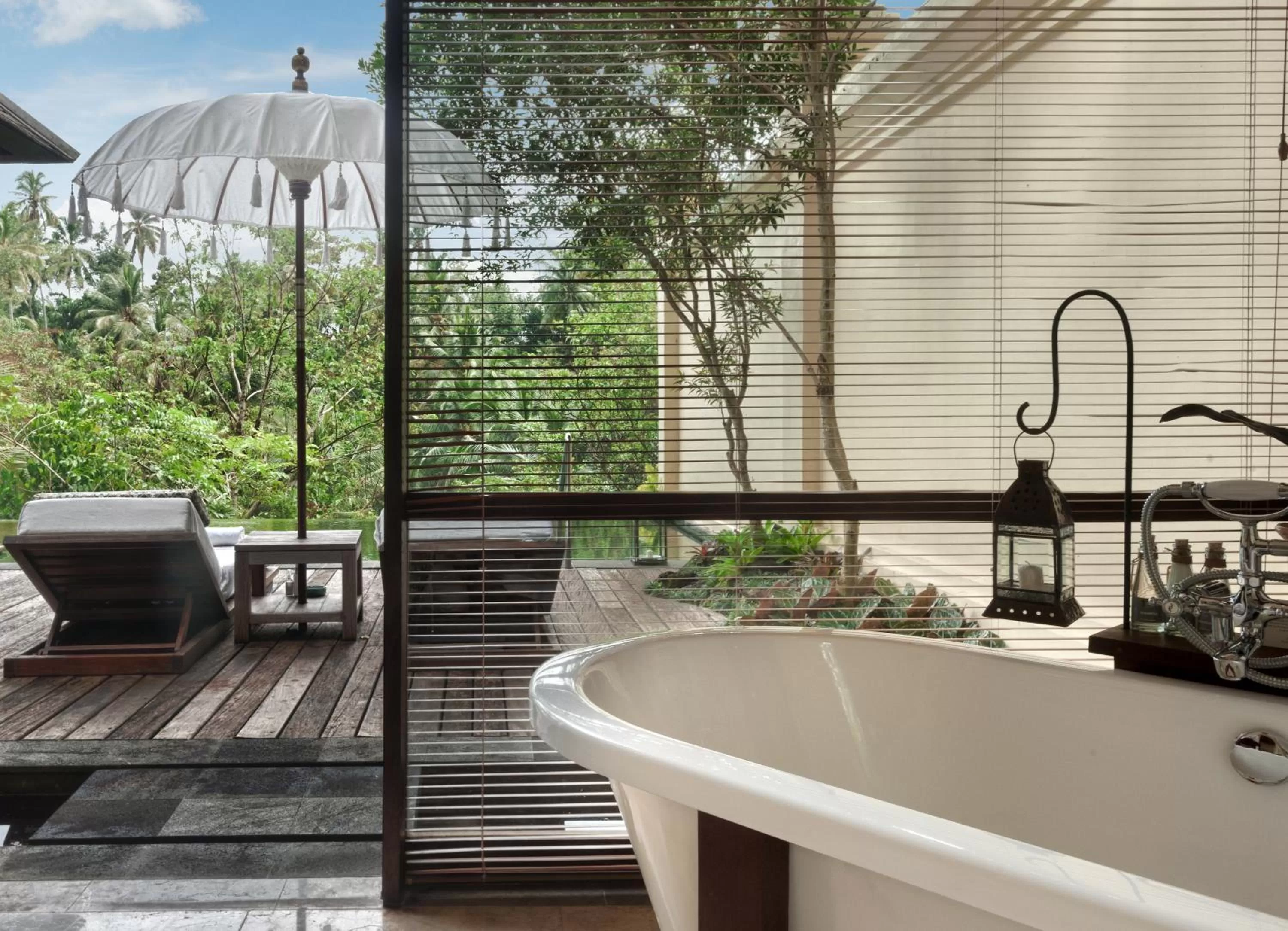 Patio in Komaneka at Bisma Ubud