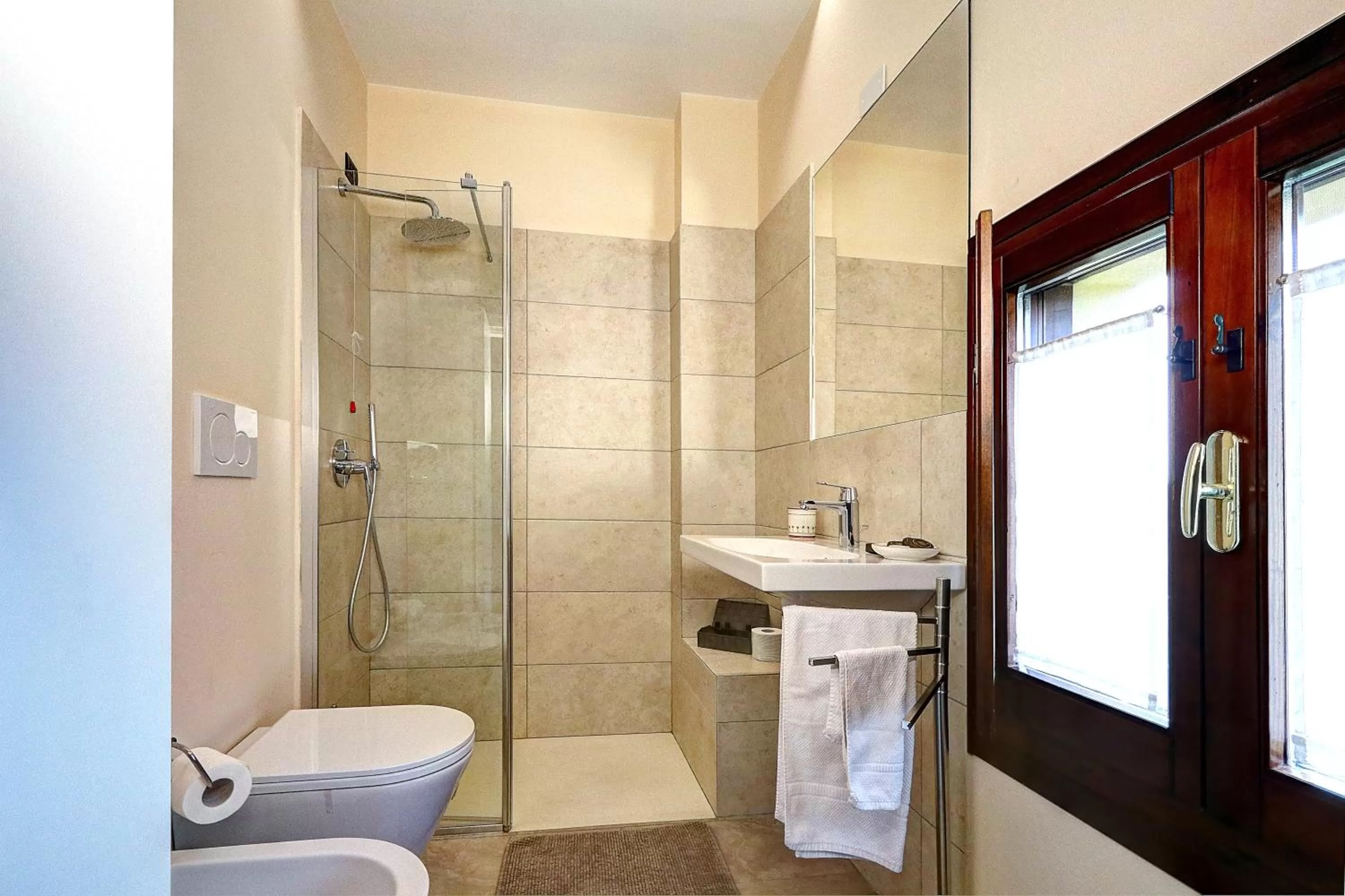 Bathroom in B&B Le Noci di Feo