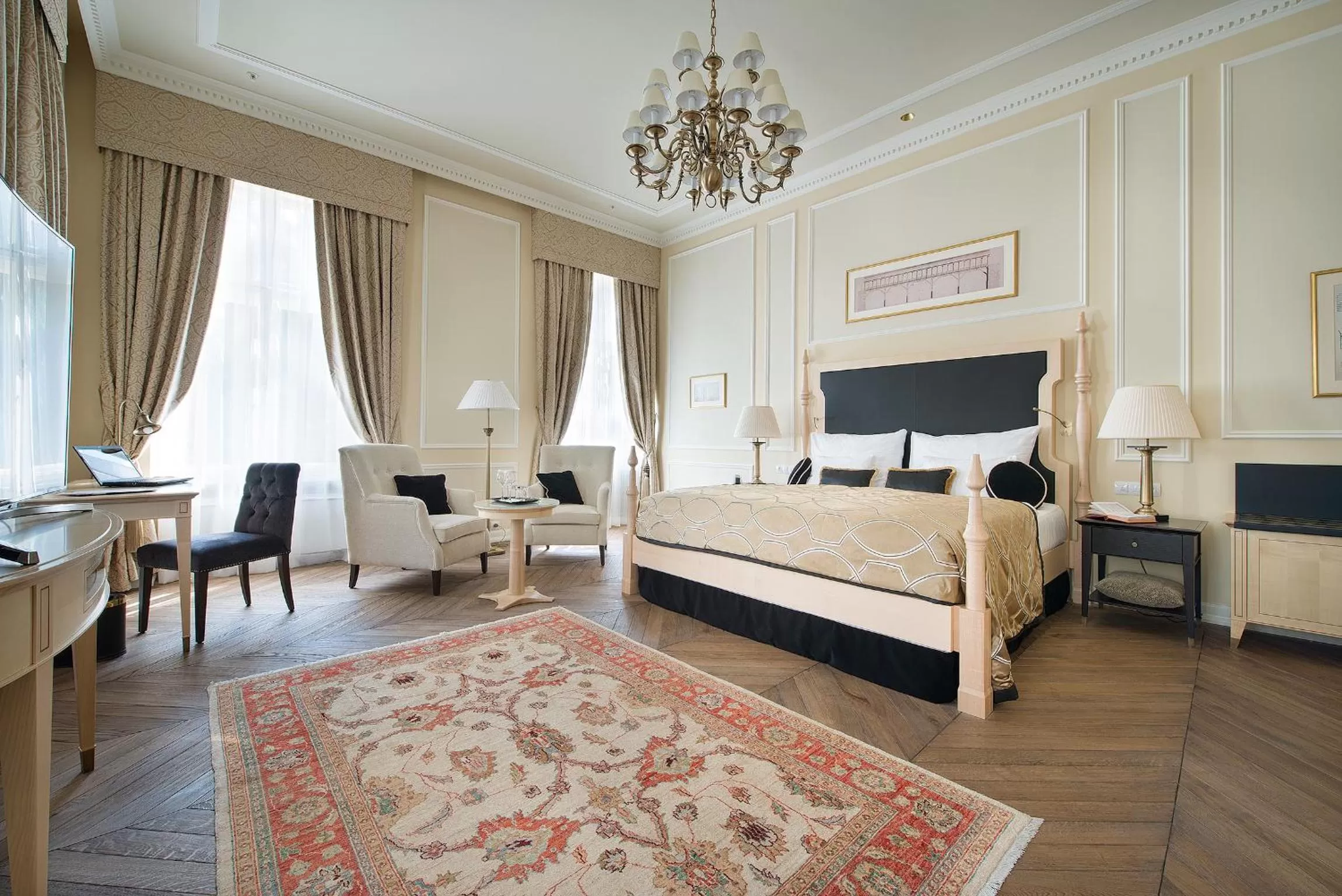 Bedroom, Bed in Wilson Palace by LOFT