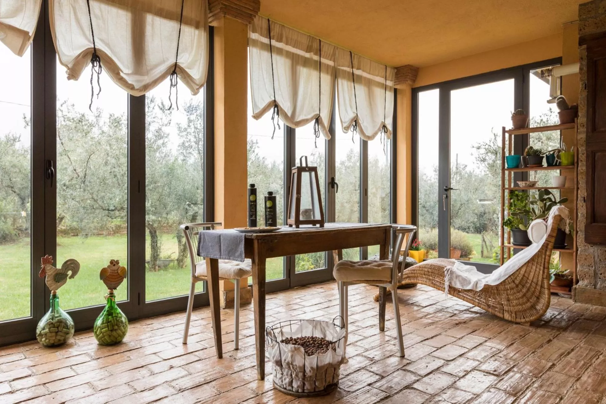 Garden view in B&B La Casetta di Ben