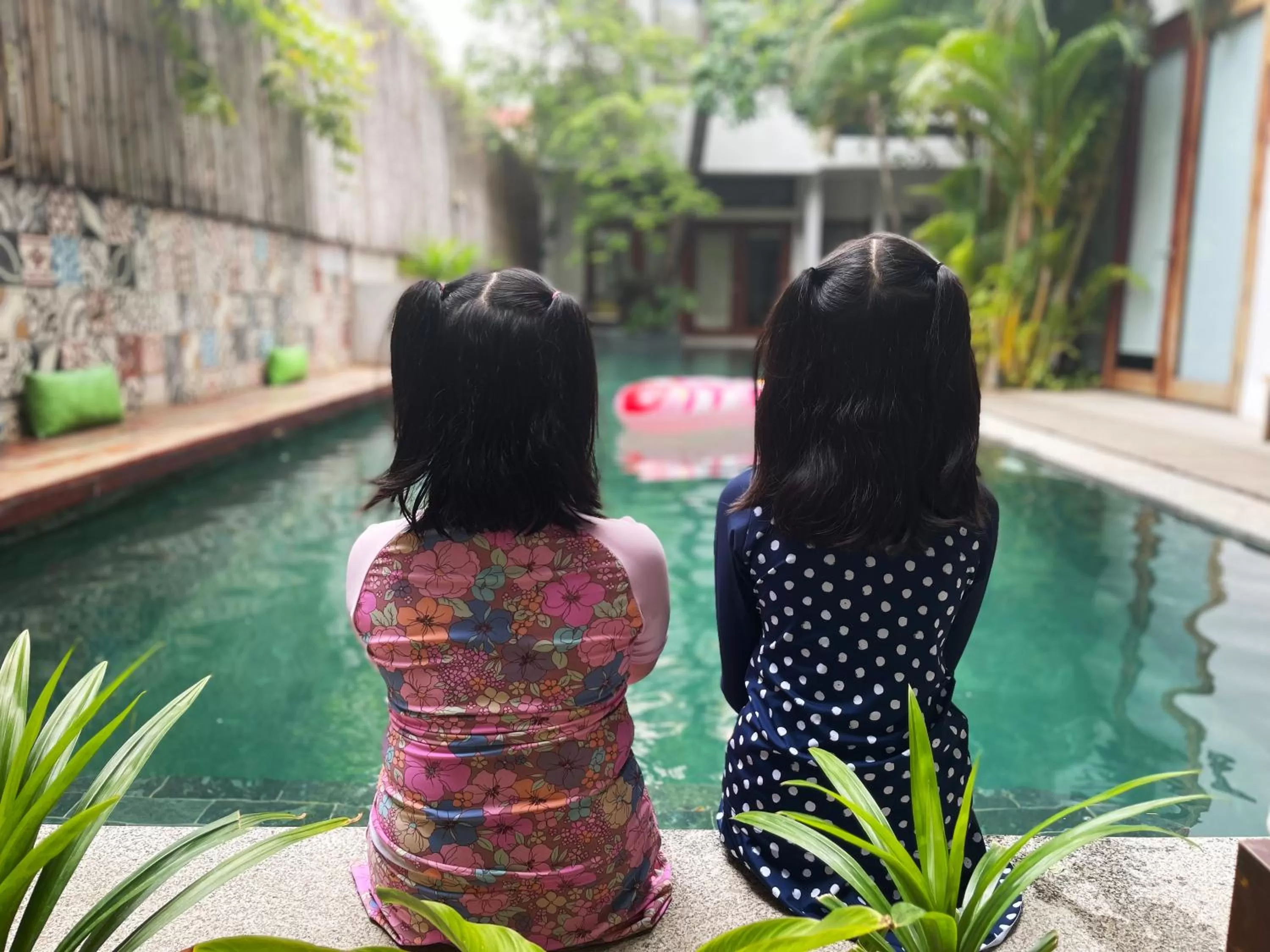 Pool view in Sarina Hotel & Villa