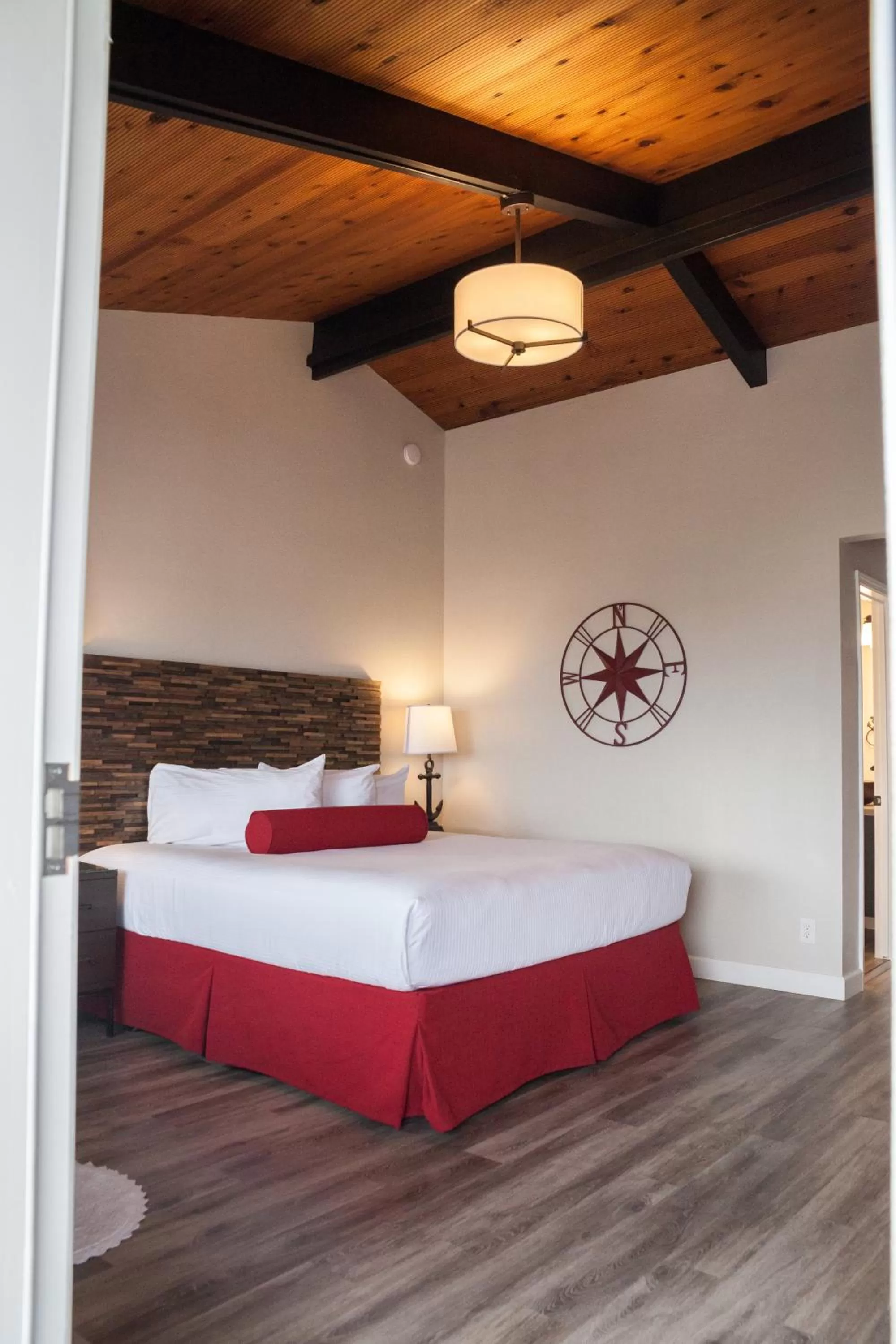 Bed in The Landing at Morro Bay