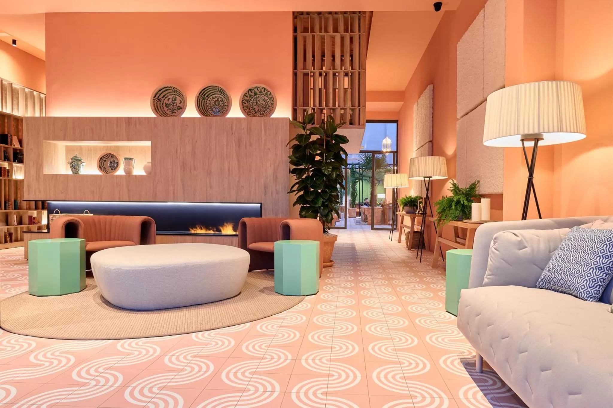 Living room in Boutique Hotel Luna Granada Centro