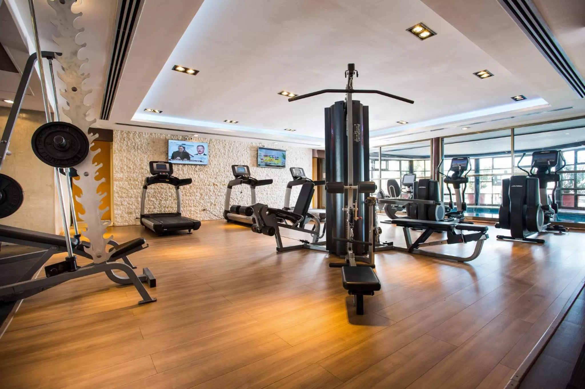 Fitness centre/facilities in Fiesta Americana Merida